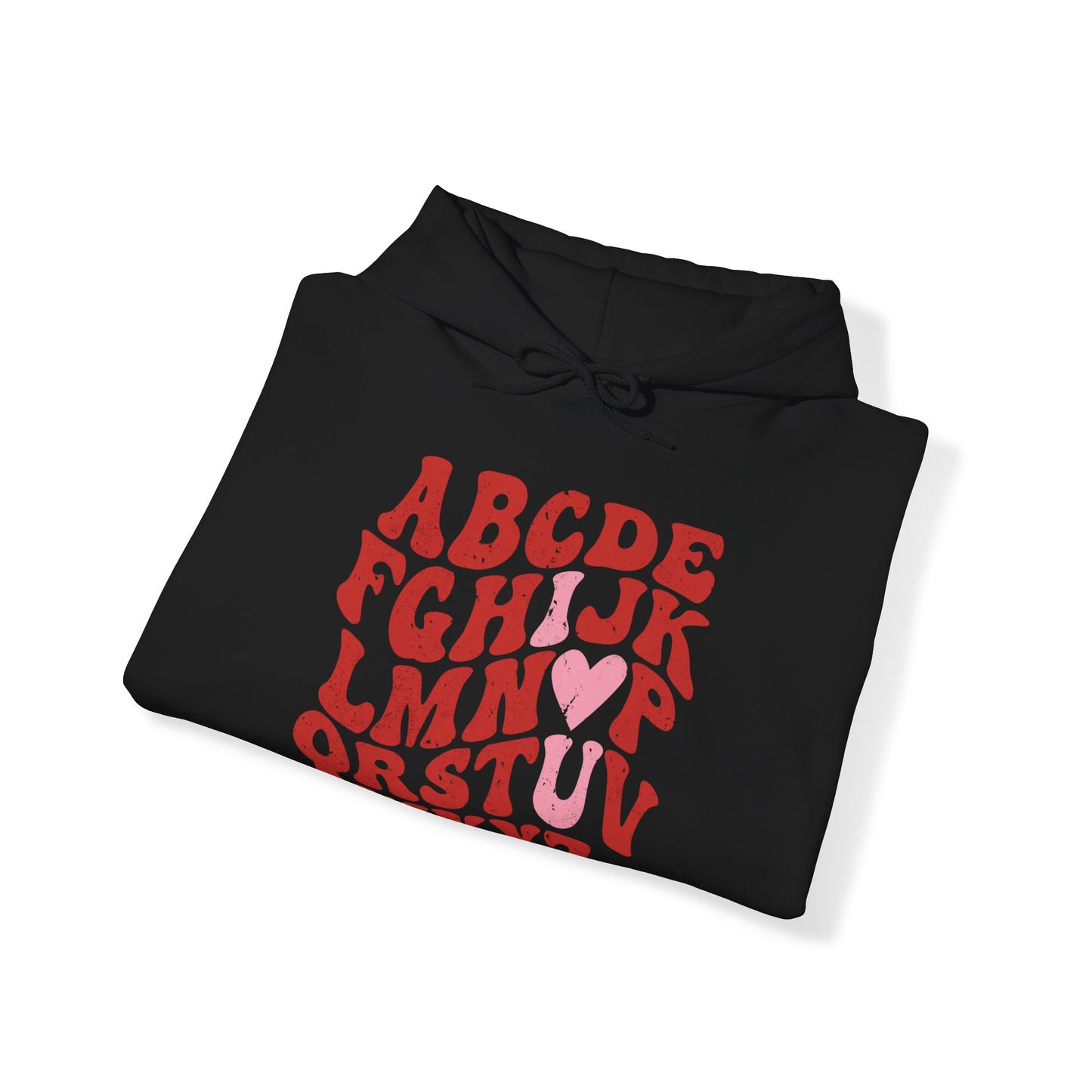 ABCD - I LOVE YOU - Hooded Sweatshirt