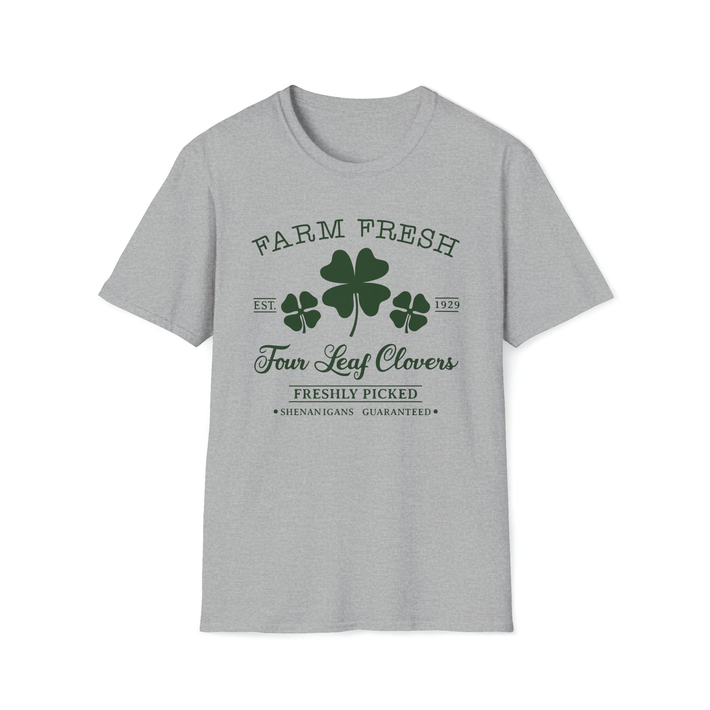 Farm Fresh Clovers - Unisex Softstyle T-Shirt