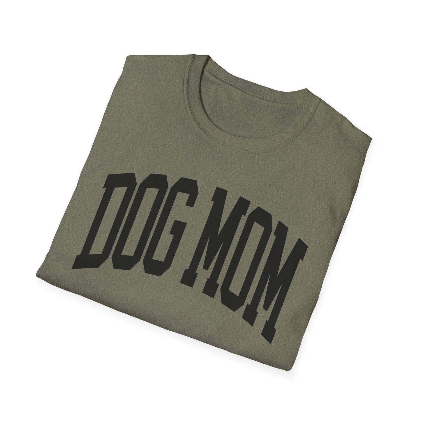 DOG MOM UNIVERSITY - Unisex Softstyle T-Shirt