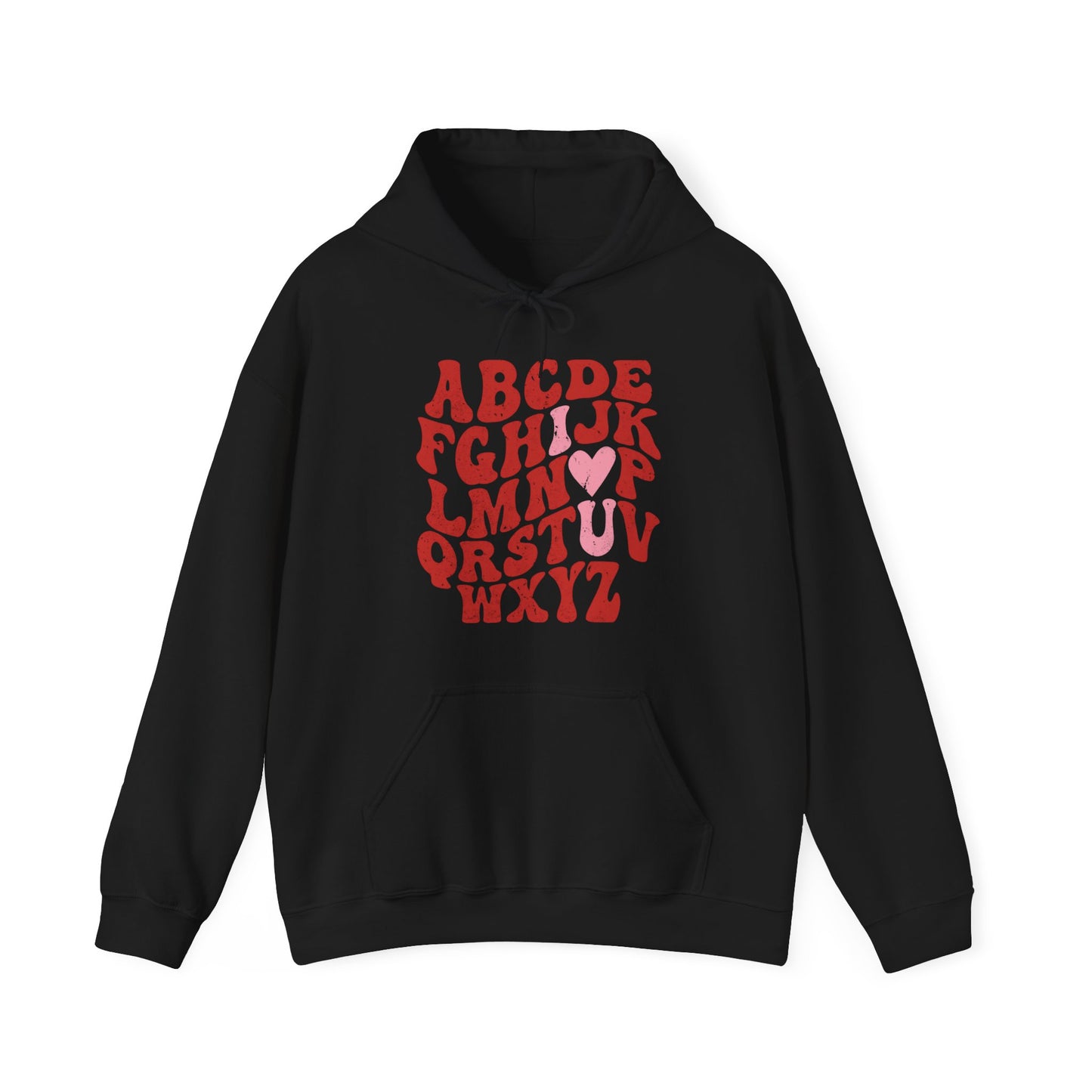ABCD - I LOVE YOU - Hooded Sweatshirt