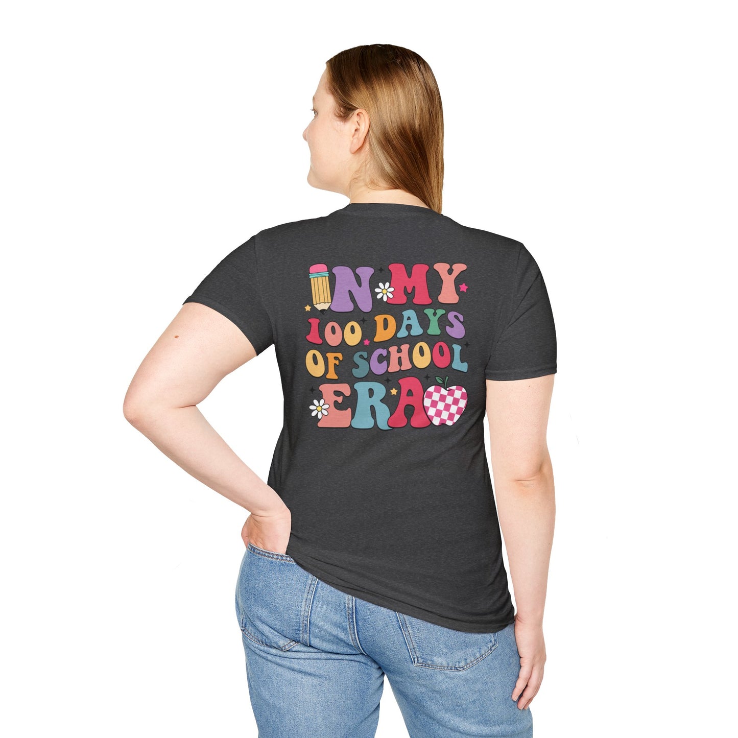 In My 100 Day of School ERA - Unisex Softstyle T-Shirt