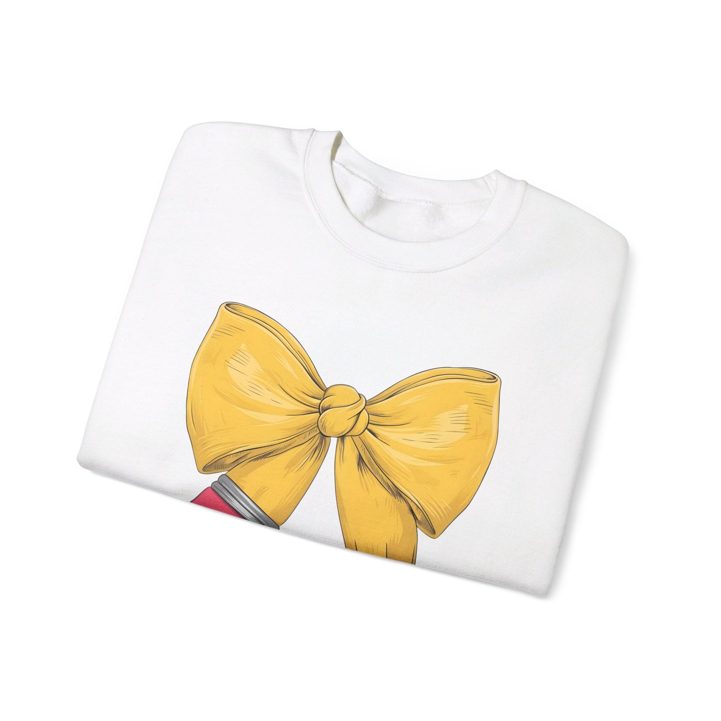 Pencil Bow - Crewneck Sweatshirt