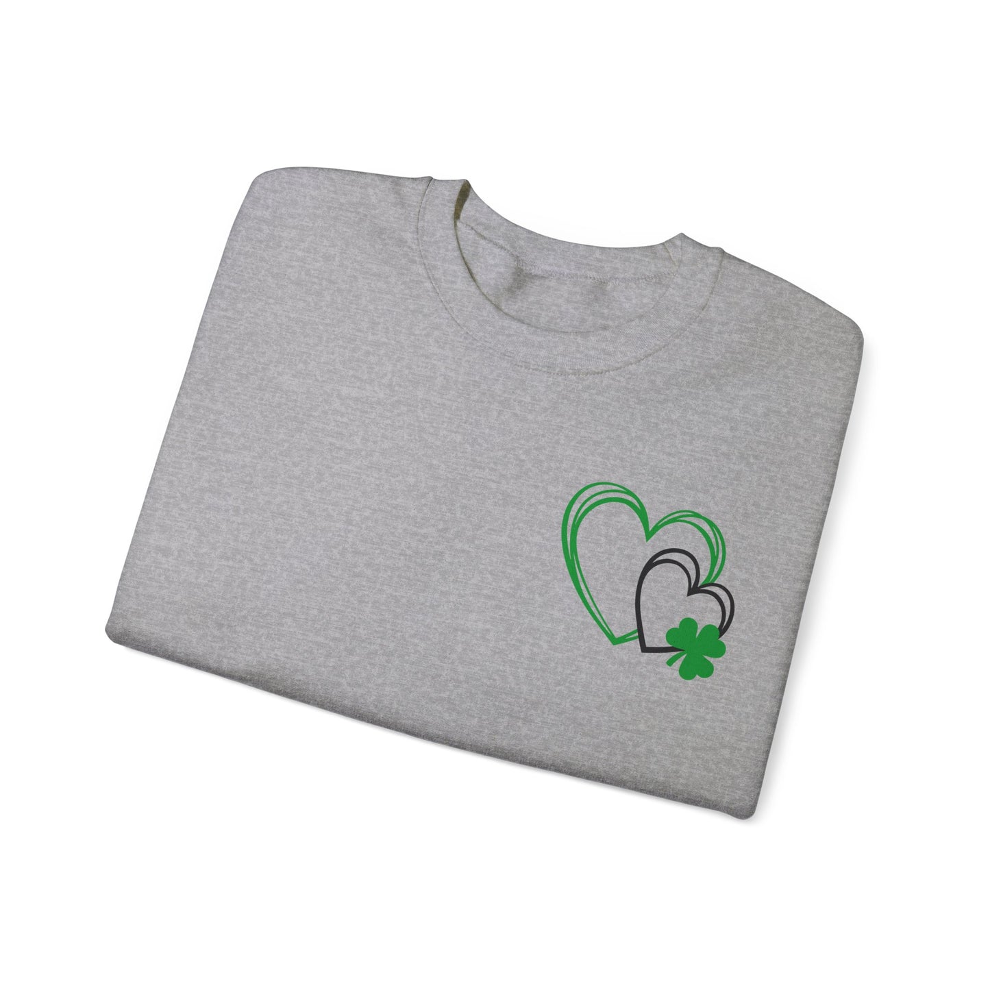 Happy St. Pat Day Retro - Crewneck Sweatshirt