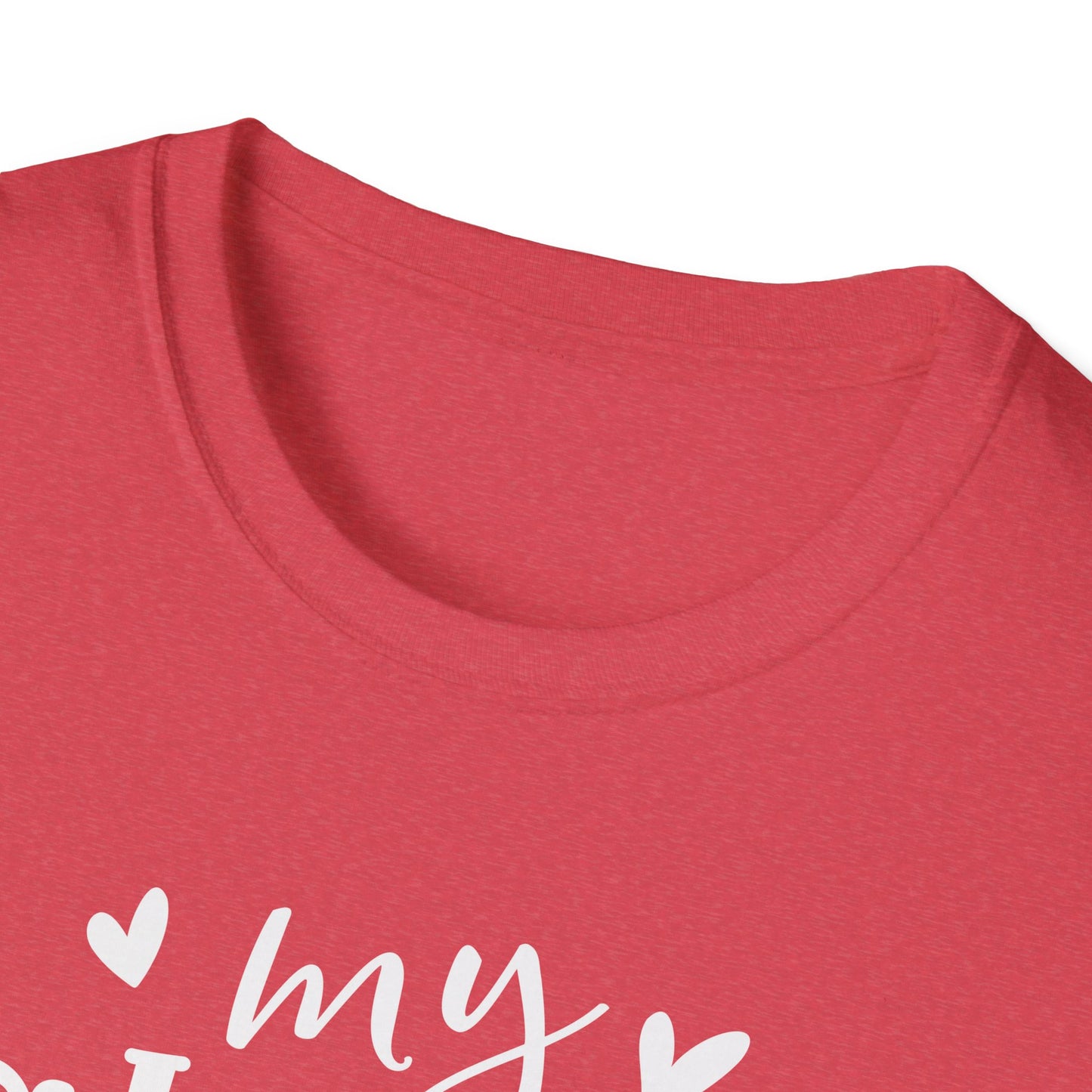 Valentine Paws - Unisex Softstyle T-Shirt