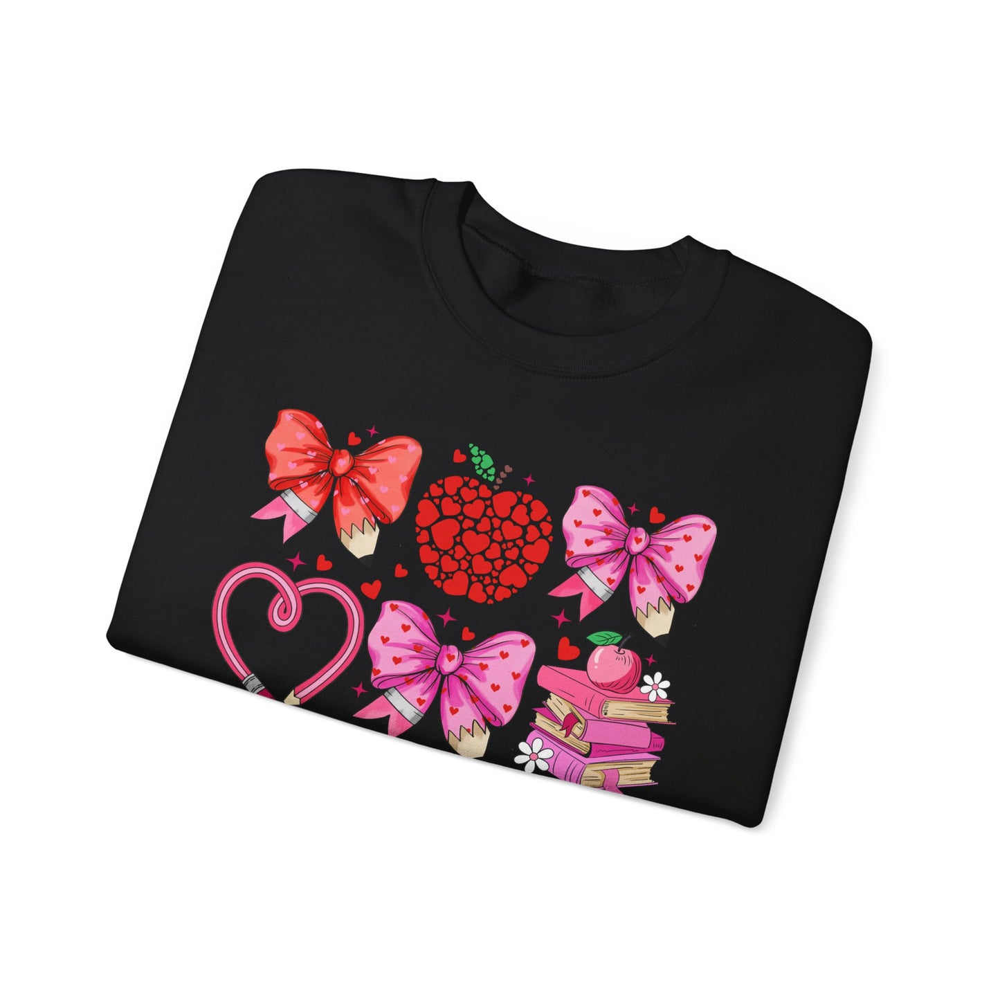 Teacher Hearts - Crewneck Sweatshirt