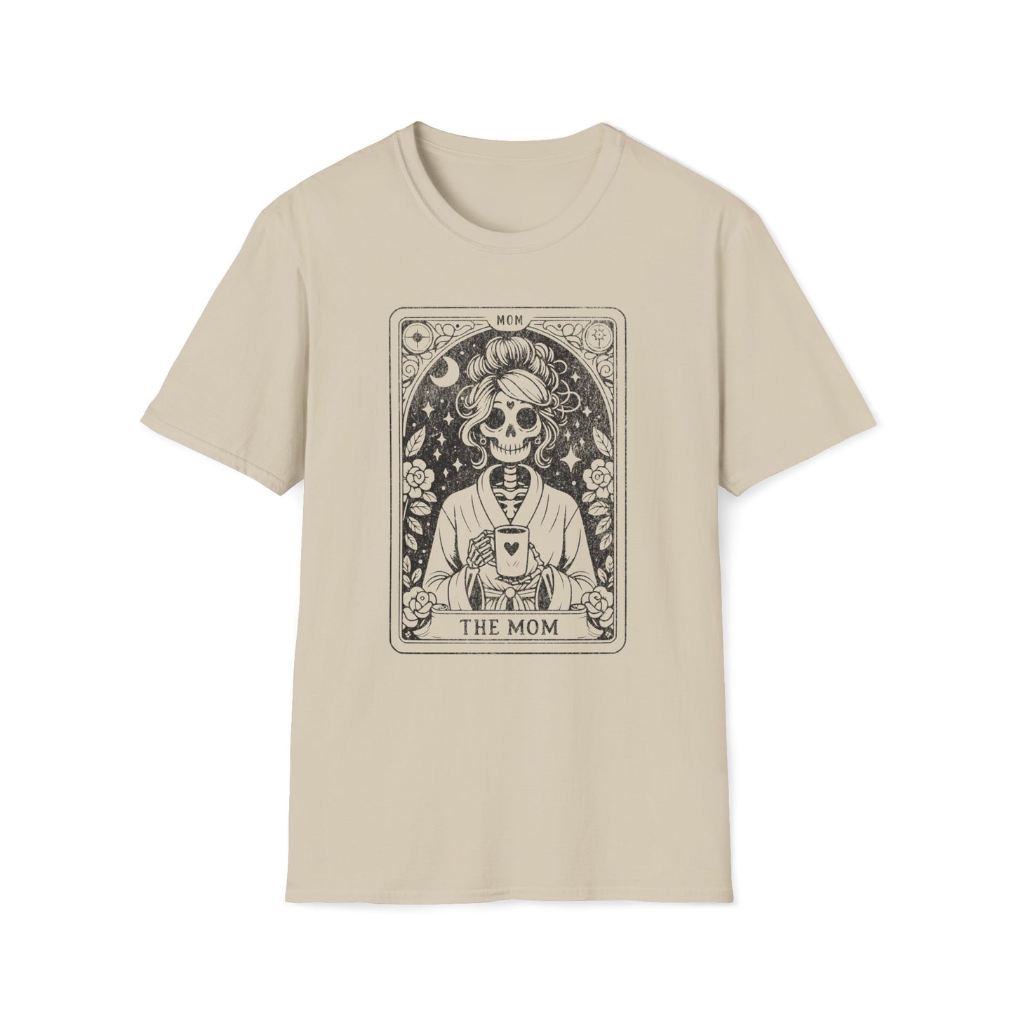 The Mom Tarot Card Distressed - Unisex Softstyle T-Shirt
