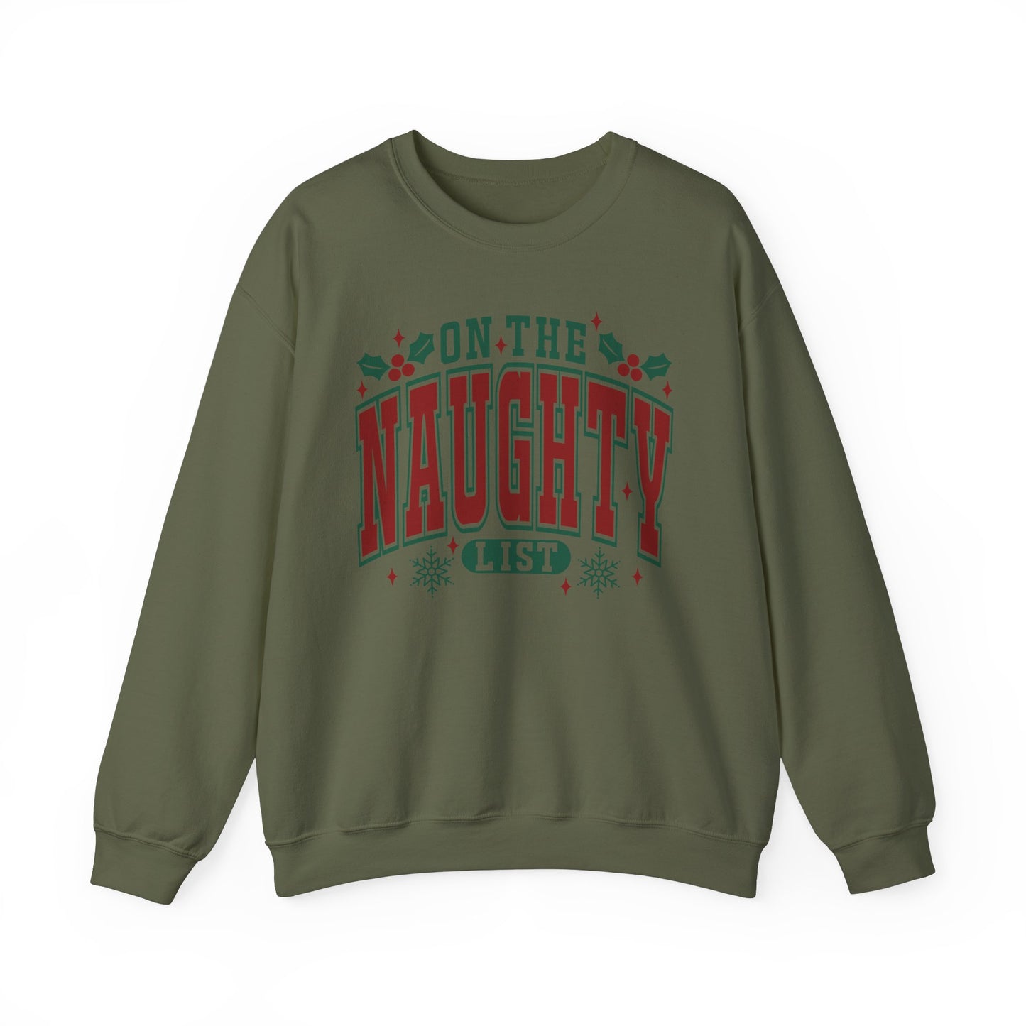 On the Naughty List - Crewneck Sweatshirt