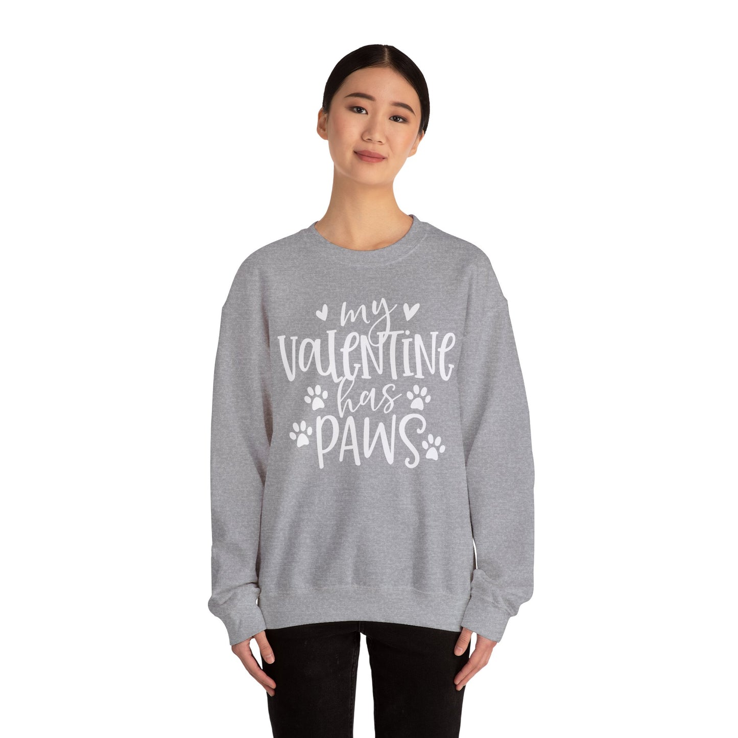 Valentine Paws - Crewneck Sweatshirt