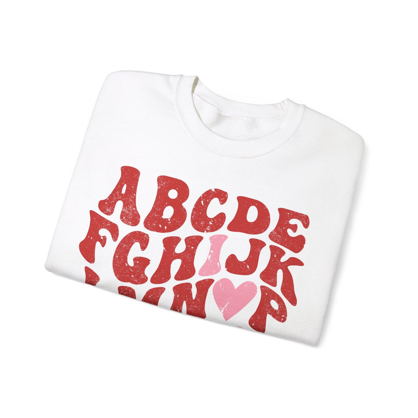 ABCD - I LOVE YOU - Crewneck Sweatshirt