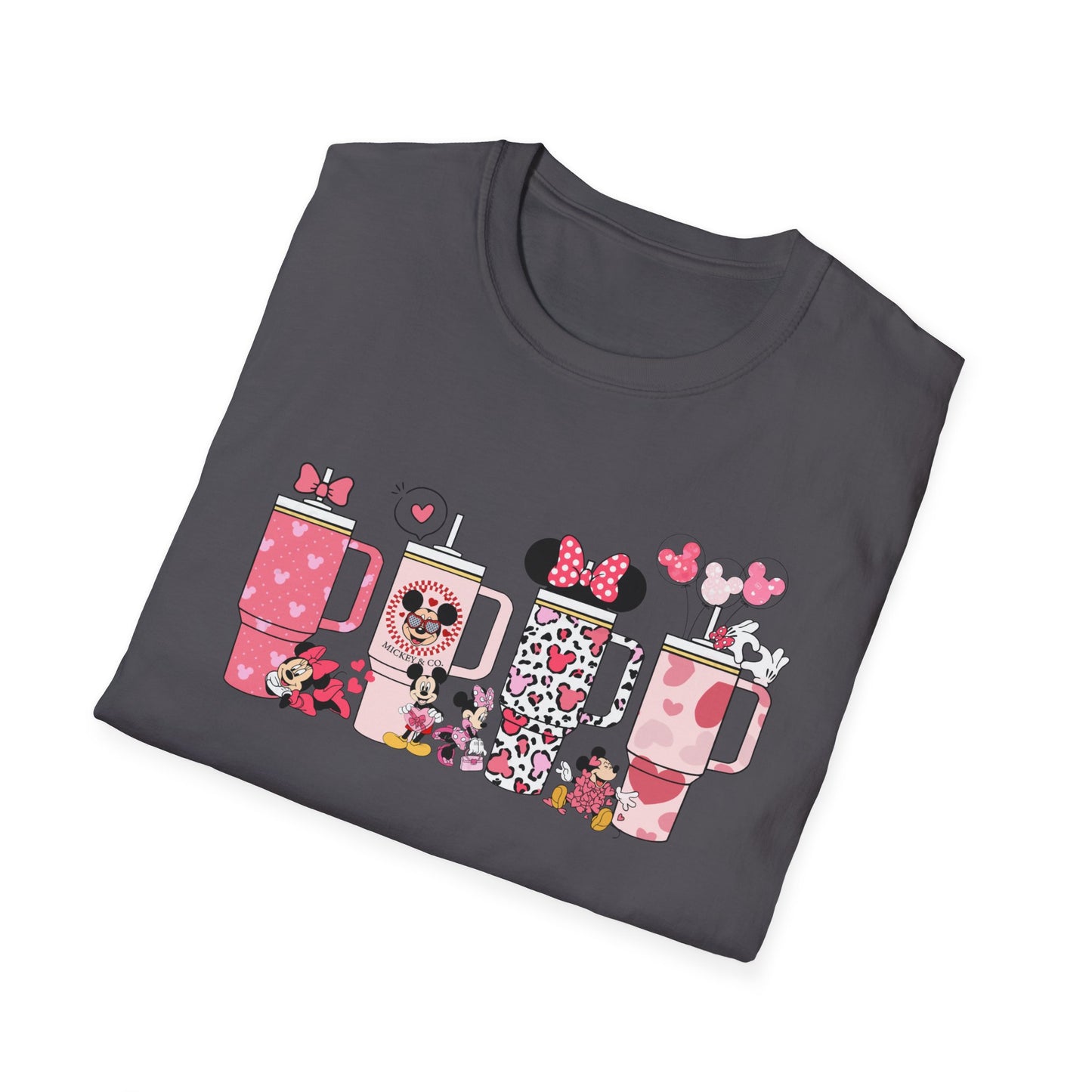 Minnie Valentine's Day Cup - Unisex Softstyle T-Shirt