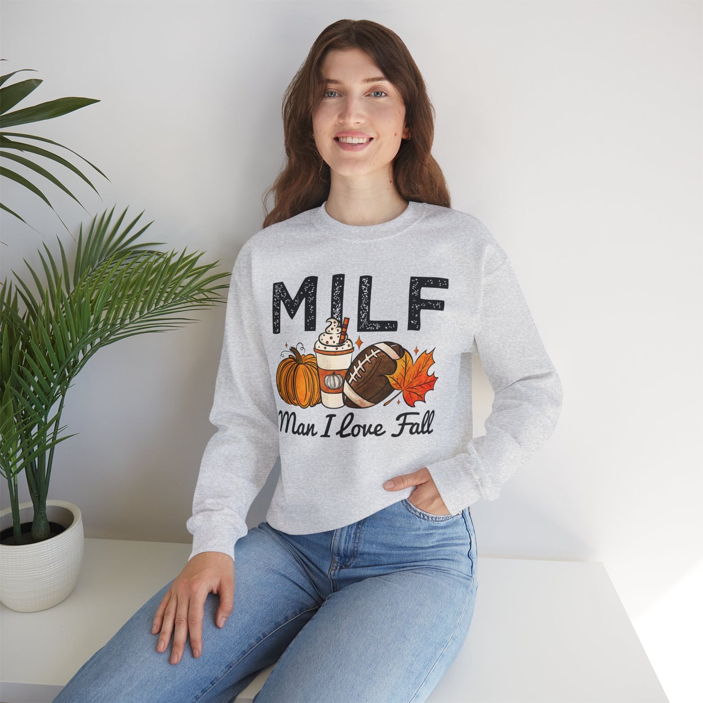 MILF Football - Crewneck Sweatshirt