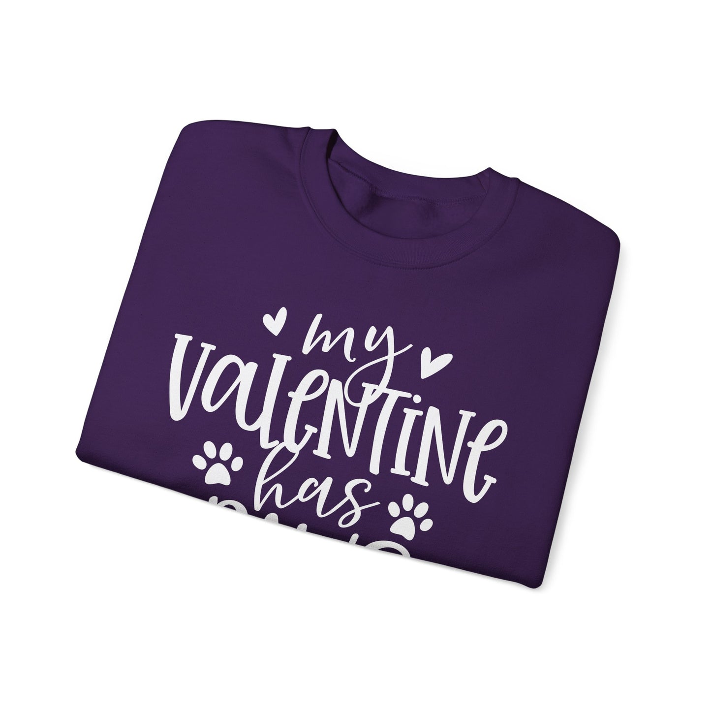 Valentine Paws - Crewneck Sweatshirt