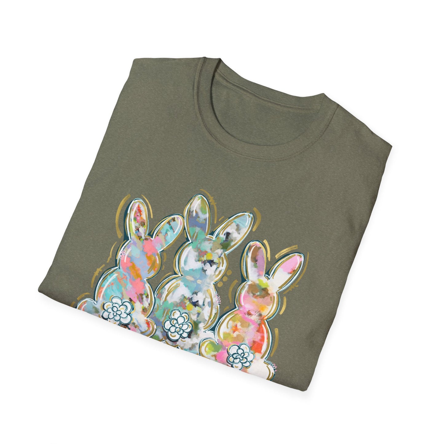 Easter Bunnies - Unisex Softstyle T-Shirt