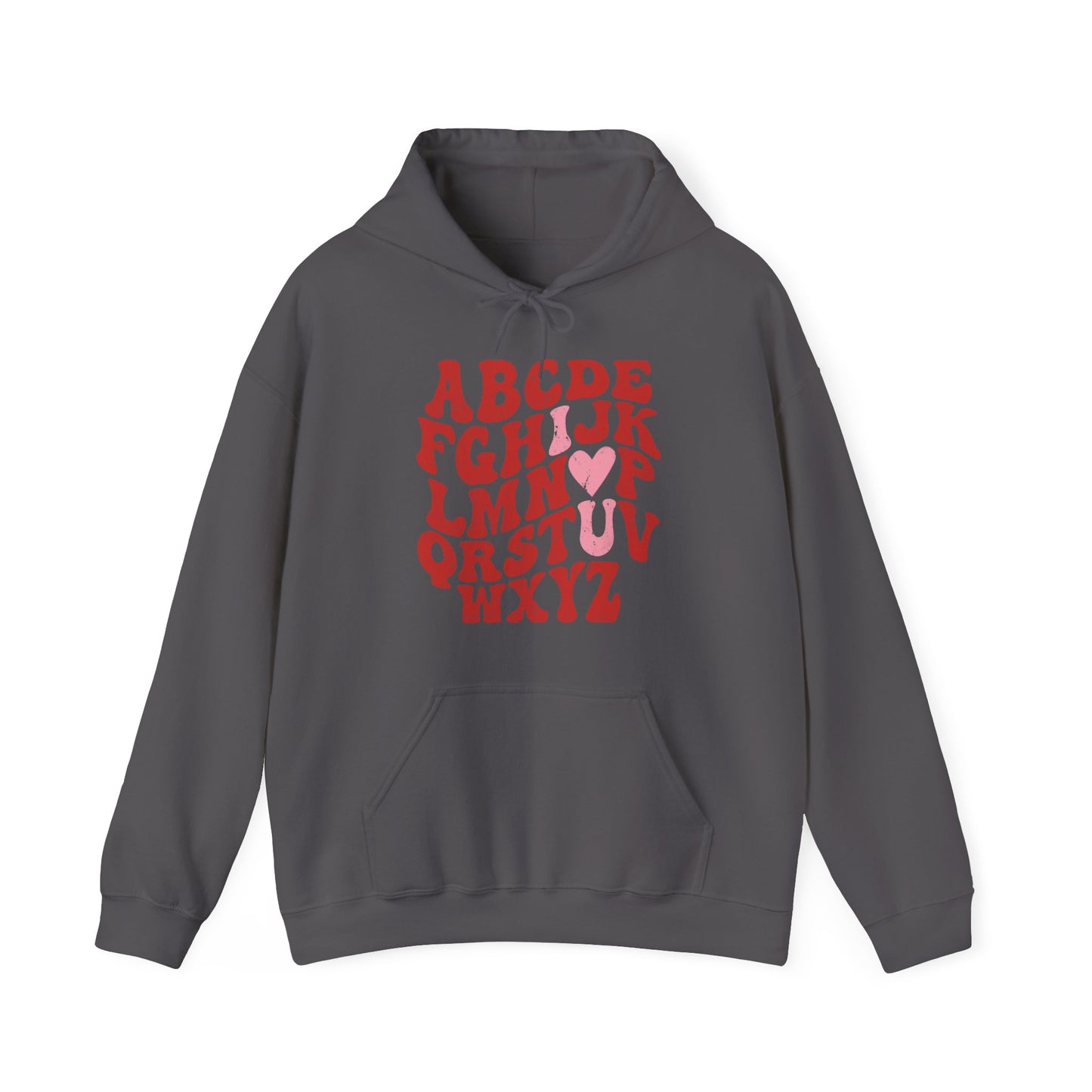 ABCD - I LOVE YOU - Hooded Sweatshirt
