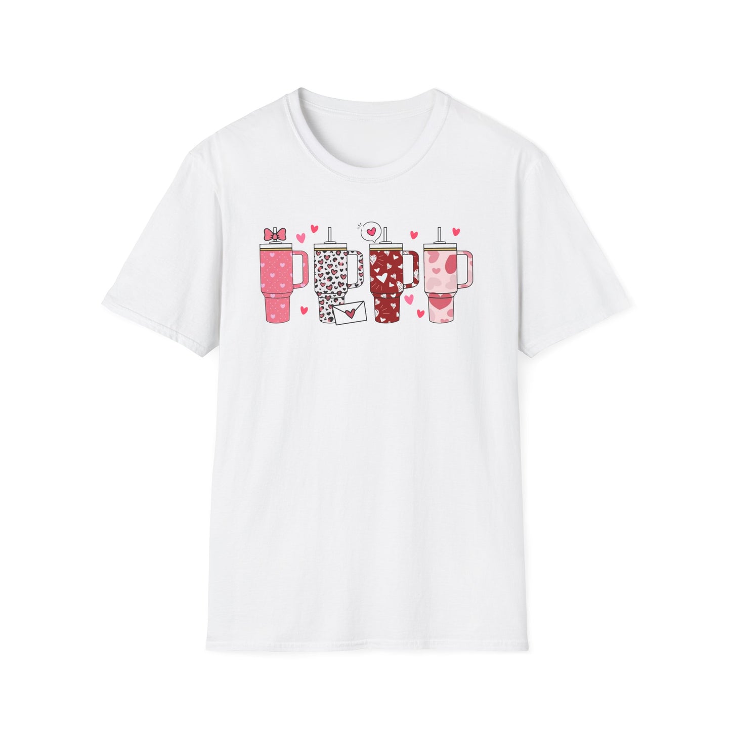 Valentine's Day Cup - Unisex Softstyle T-Shirt