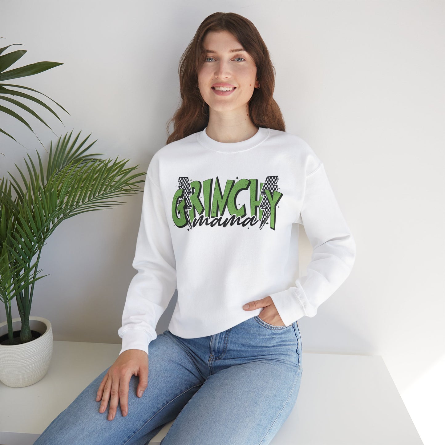 GRINCHY Mama - Crewneck Sweatshirt