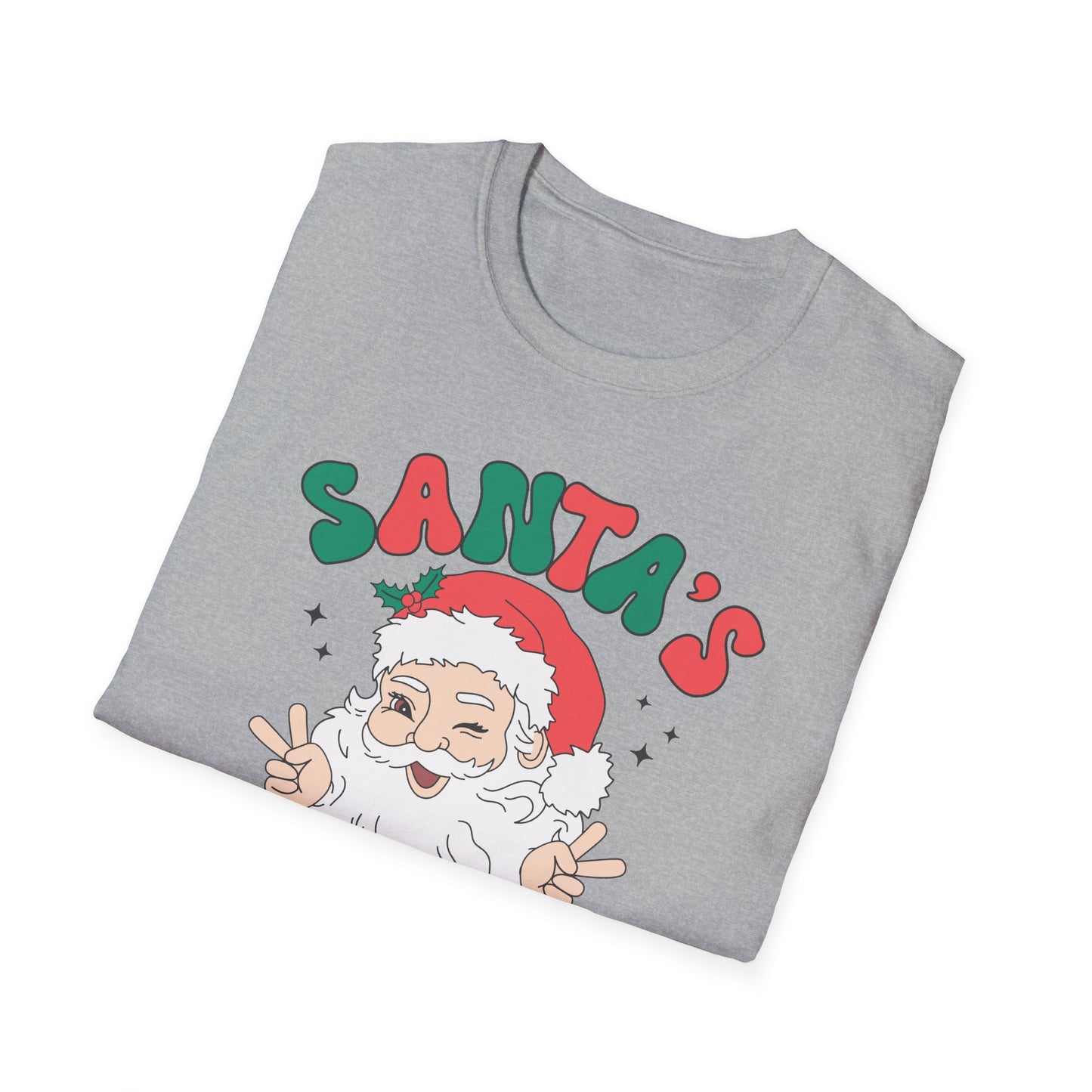 Santa's Favorite HO- Unisex Softstyle T-Shirt