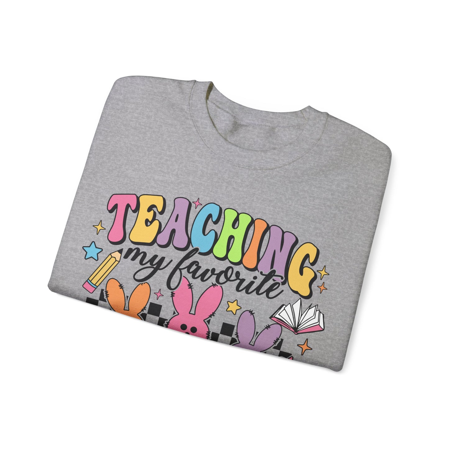 Teaching My Favorite Peeps - Crewneck Sweatshirt