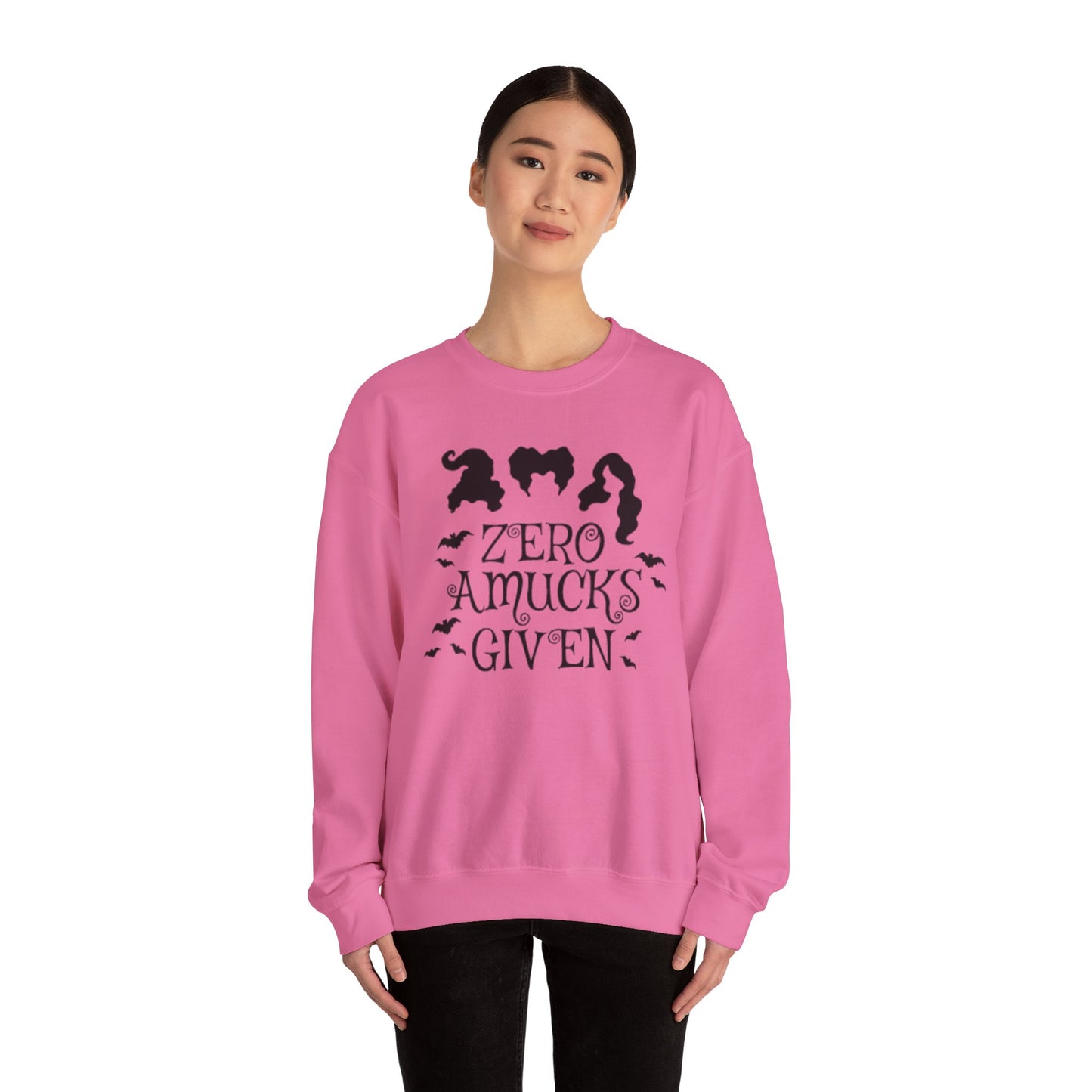 Zero Amucks Given - Crewneck Sweatshirt