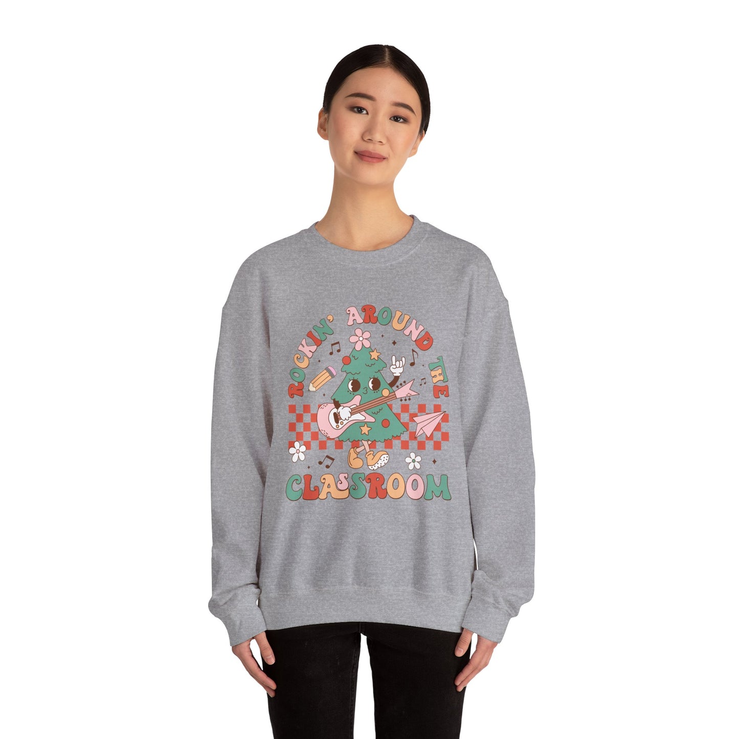 Rocking Around the Classroom - Crewneck Sweatshirt
