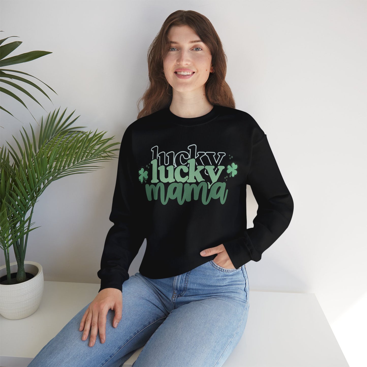 Lucky MAMA - Crewneck Sweatshirt