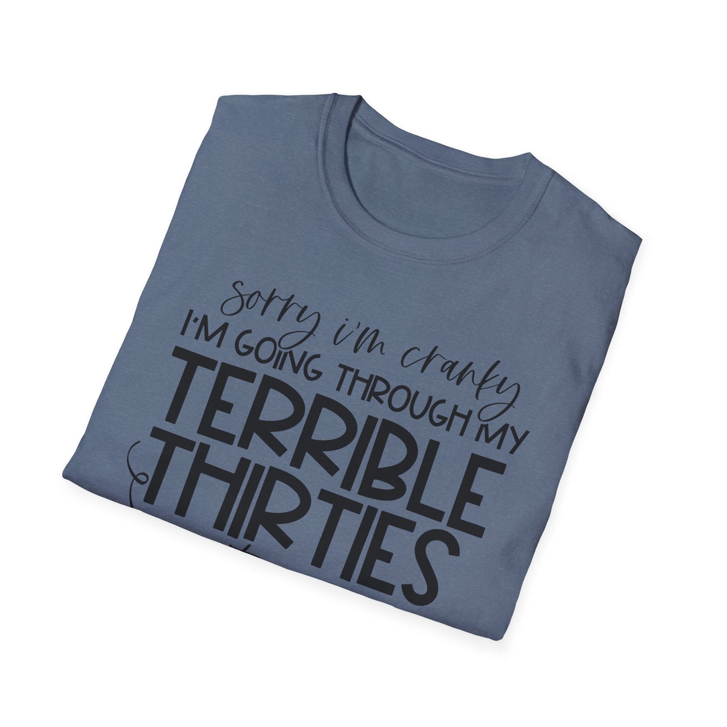 Going Through my THIRTIES - Unisex Softstyle T-Shirt