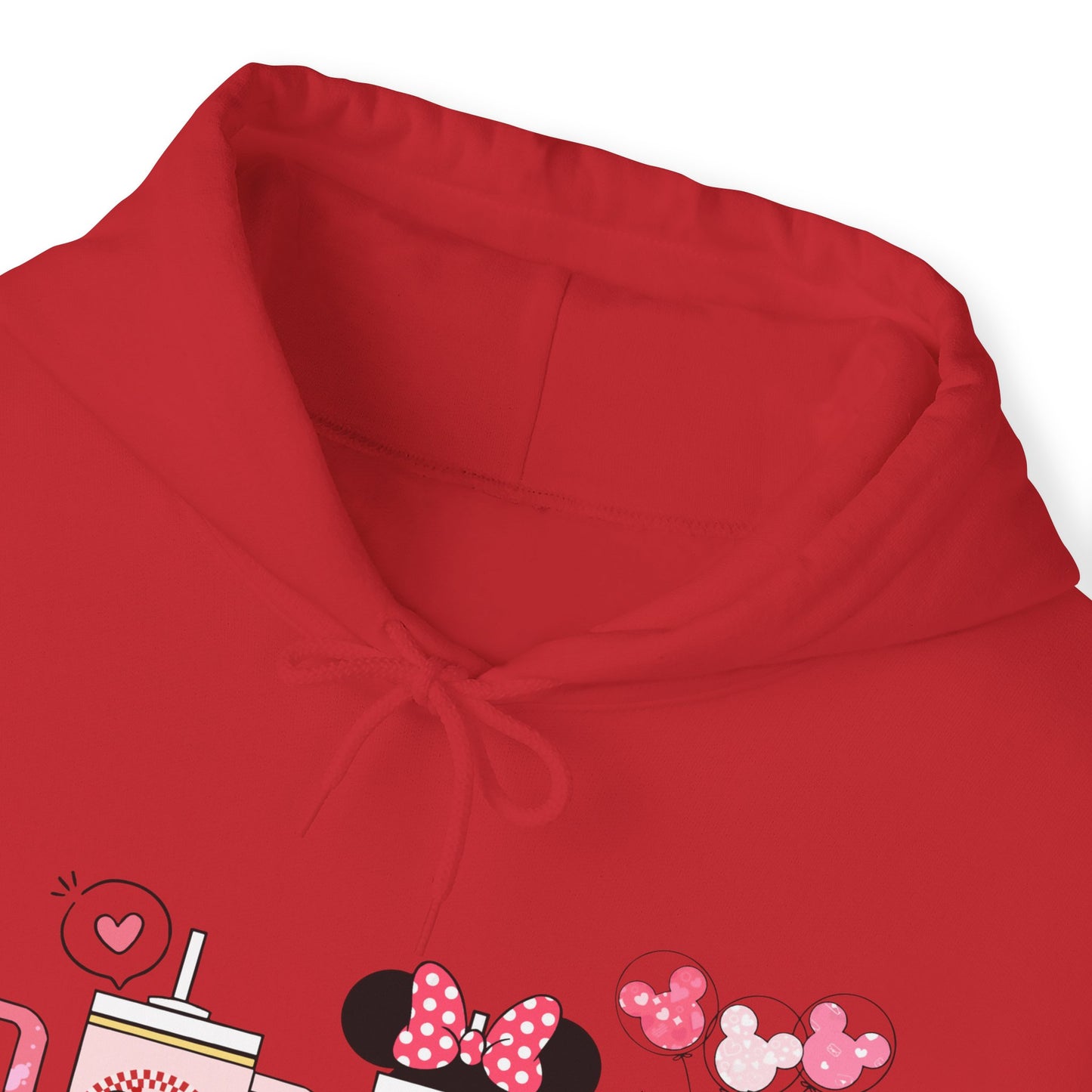 Minnie Valentine's Day Cup - Hooded Sweatshirt