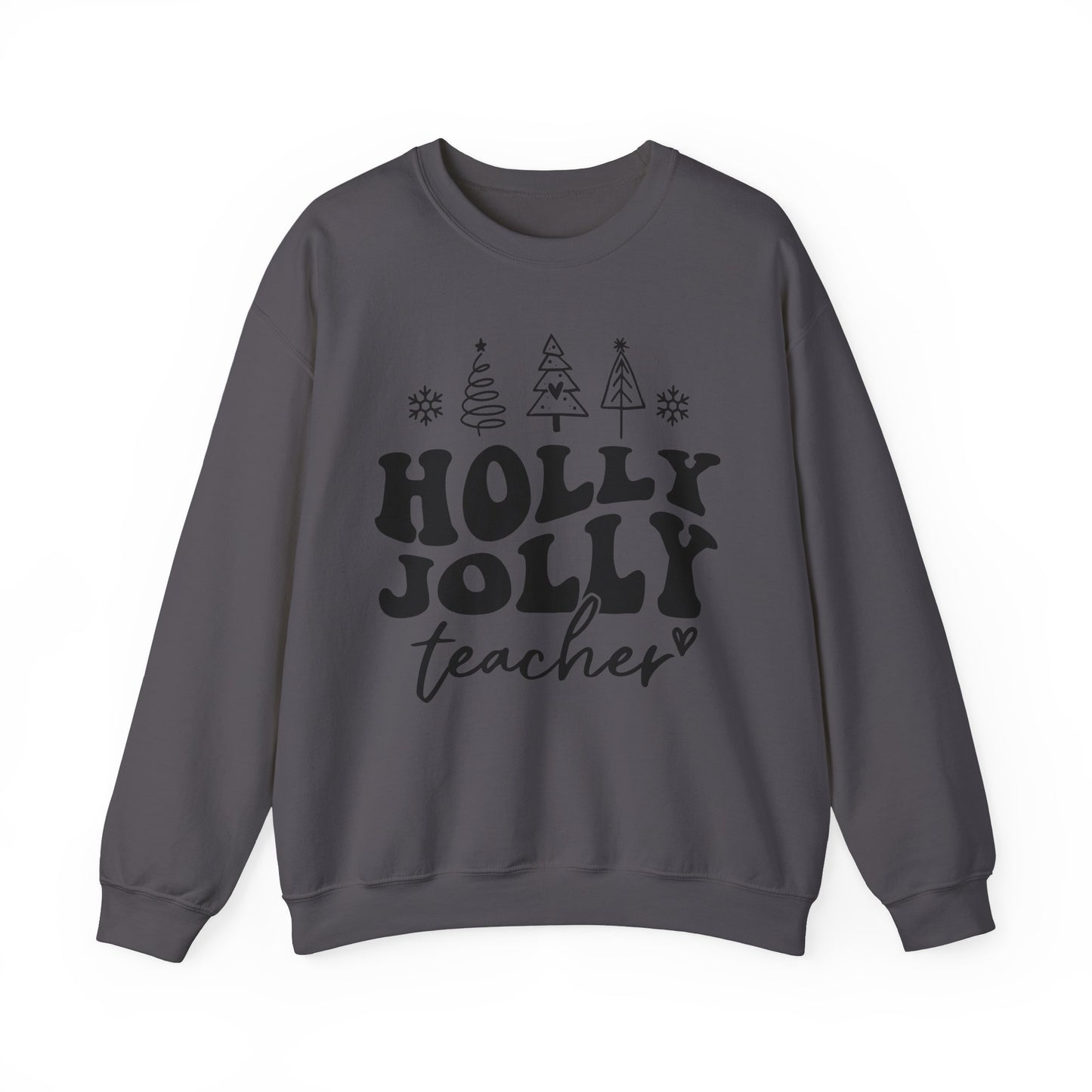 Holly Jolly Teacher - Crewneck Sweatshirt