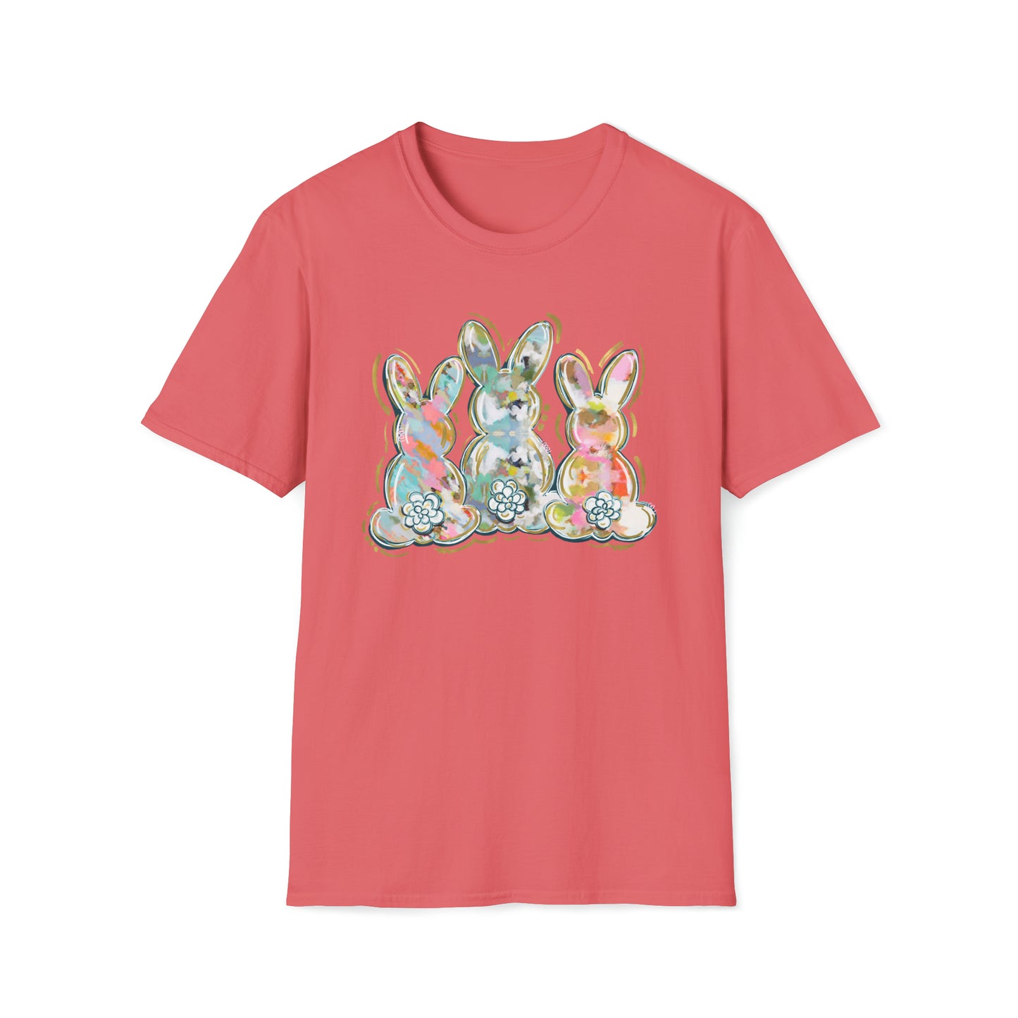 Easter Bunnies - Unisex Softstyle T-Shirt