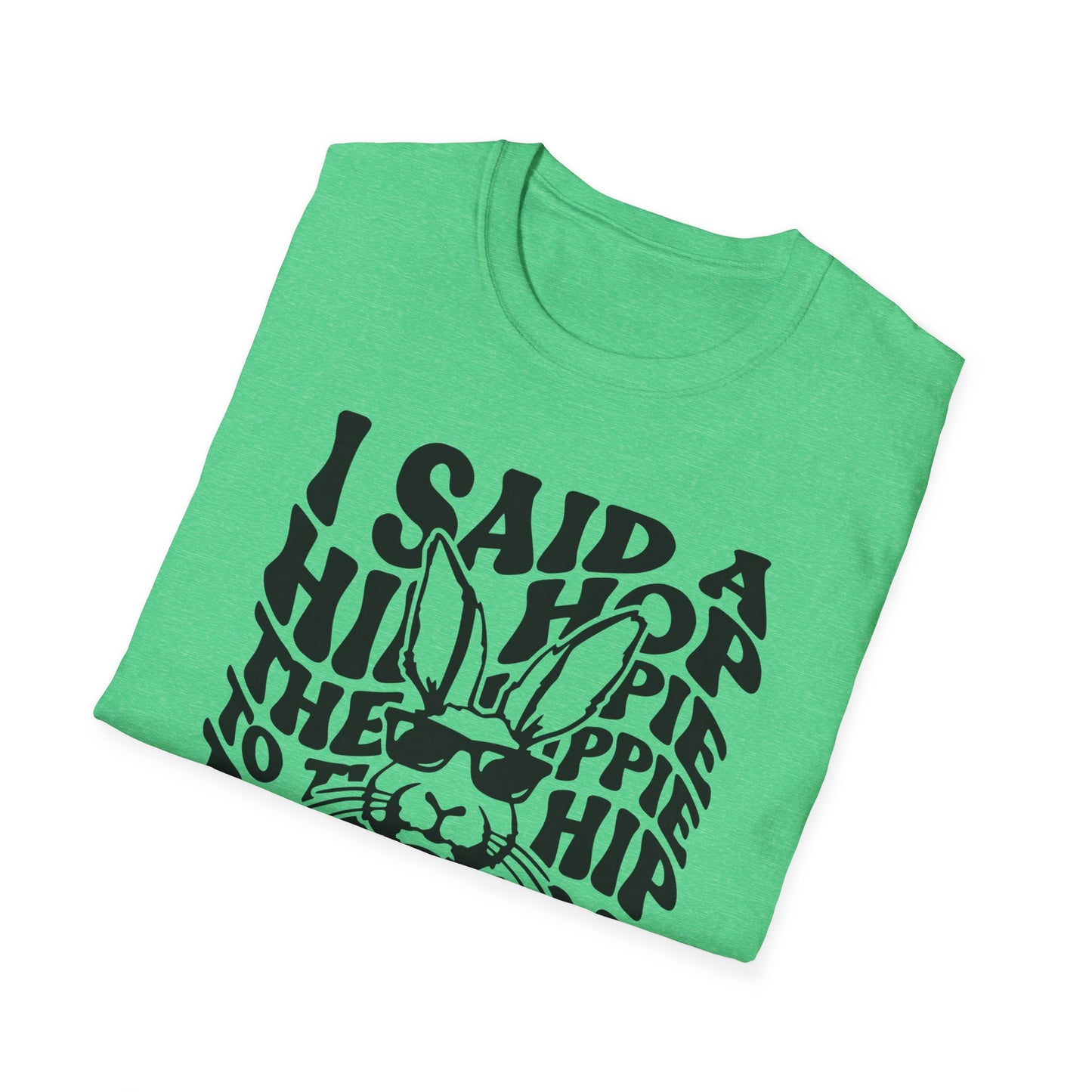 Hippie Hop - Unisex Softstyle T-Shirt