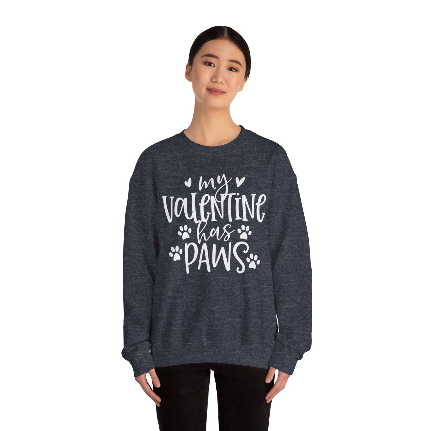 Valentine Paws - Crewneck Sweatshirt