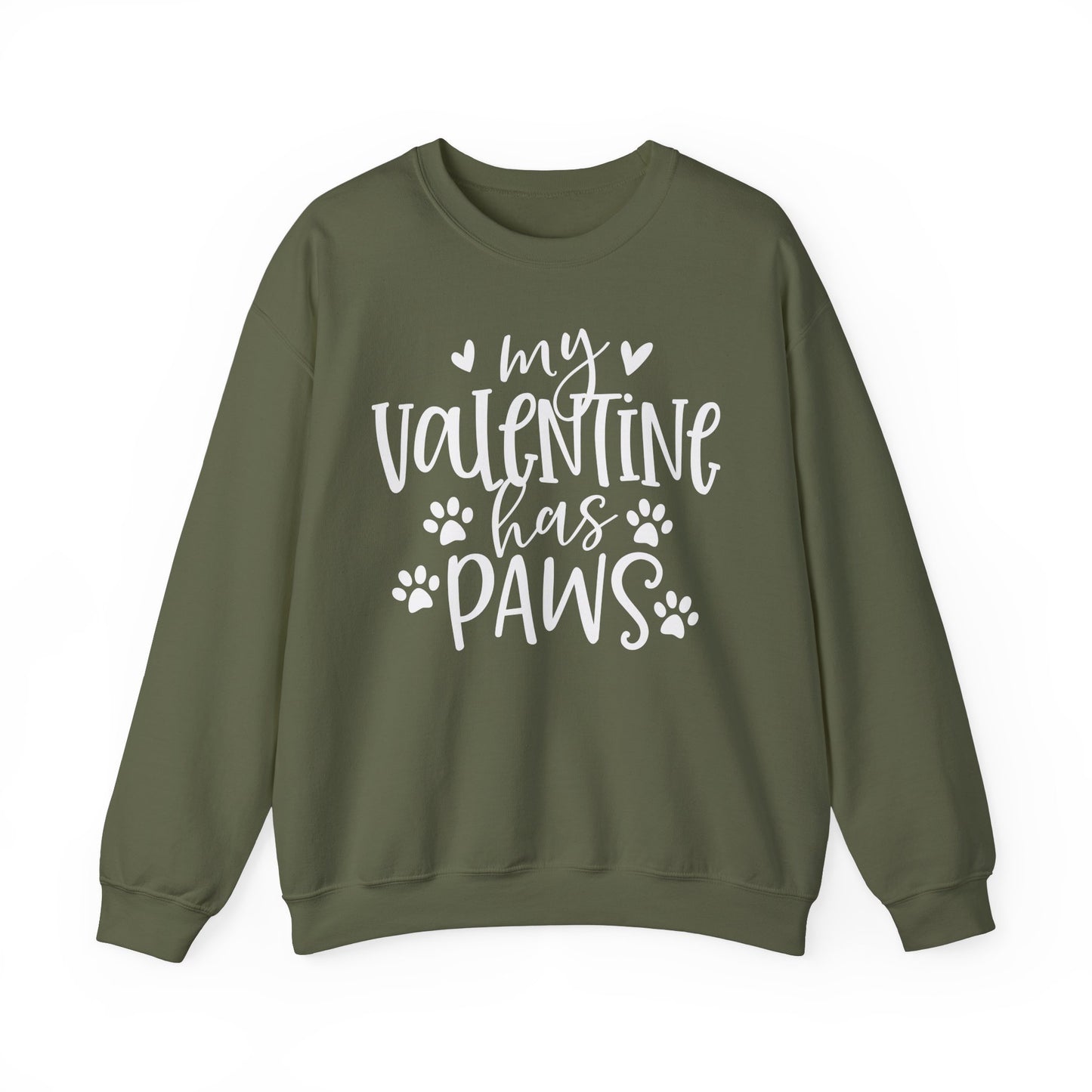 Valentine Paws - Crewneck Sweatshirt