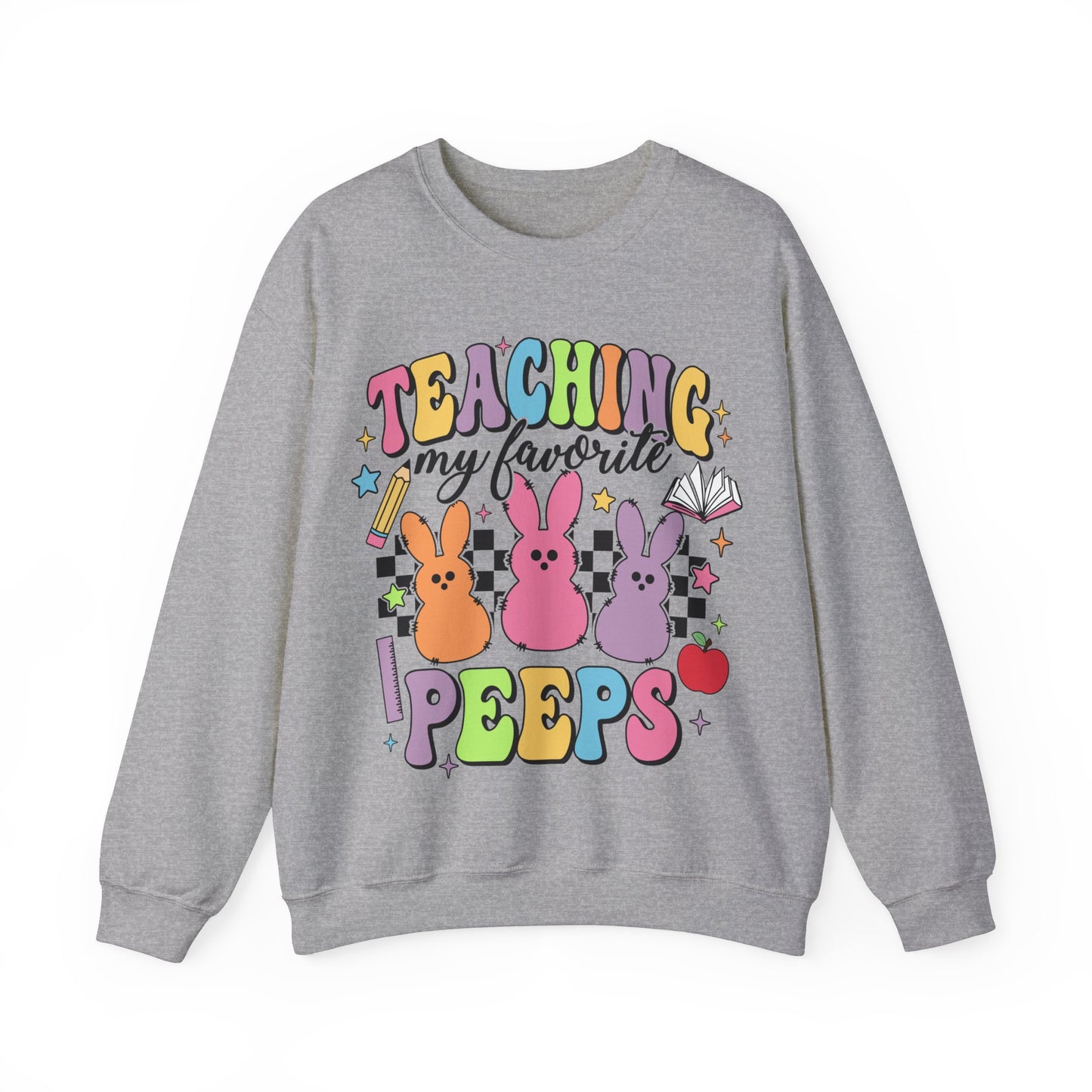 Teaching My Favorite Peeps - Crewneck Sweatshirt