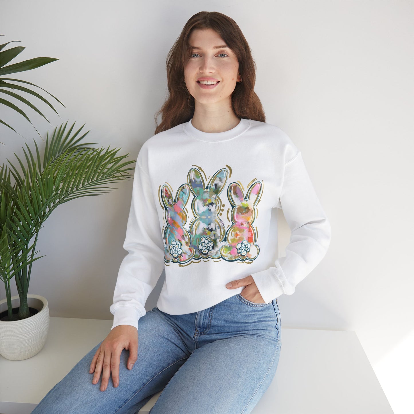 Easter Bunnies - Crewneck Sweatshirt