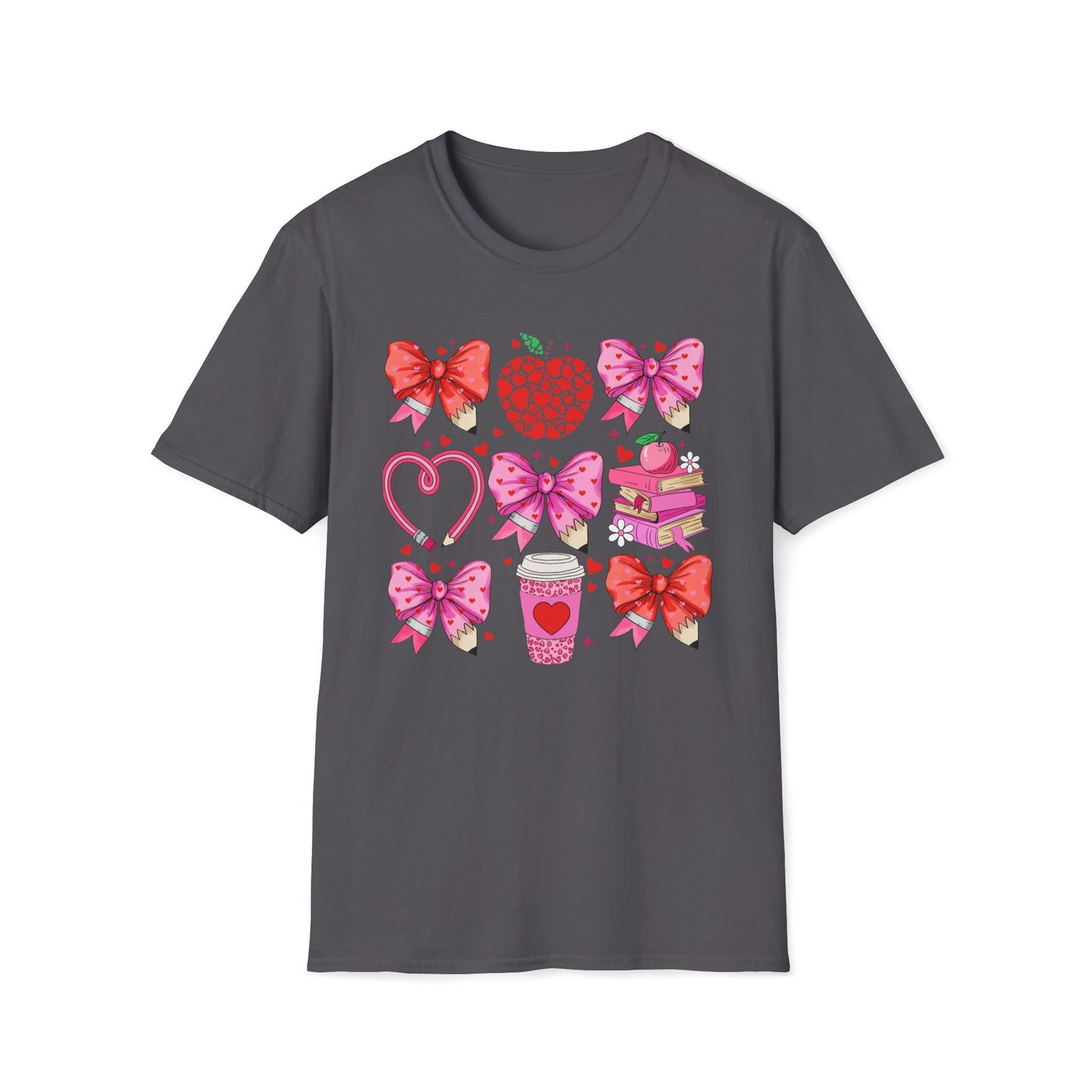 Teacher Hearts - Unisex Softstyle T-Shirt