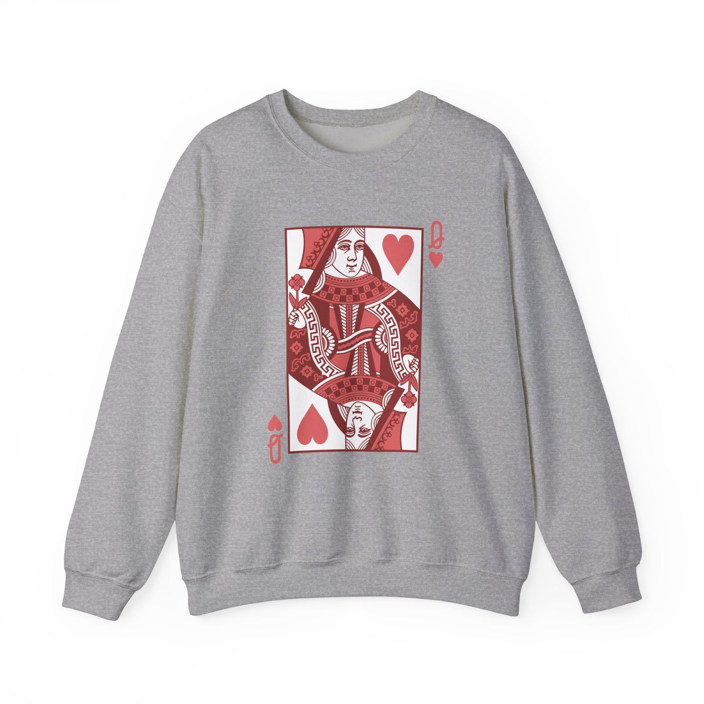 Queen of Hearts - Crewneck Sweatshirt