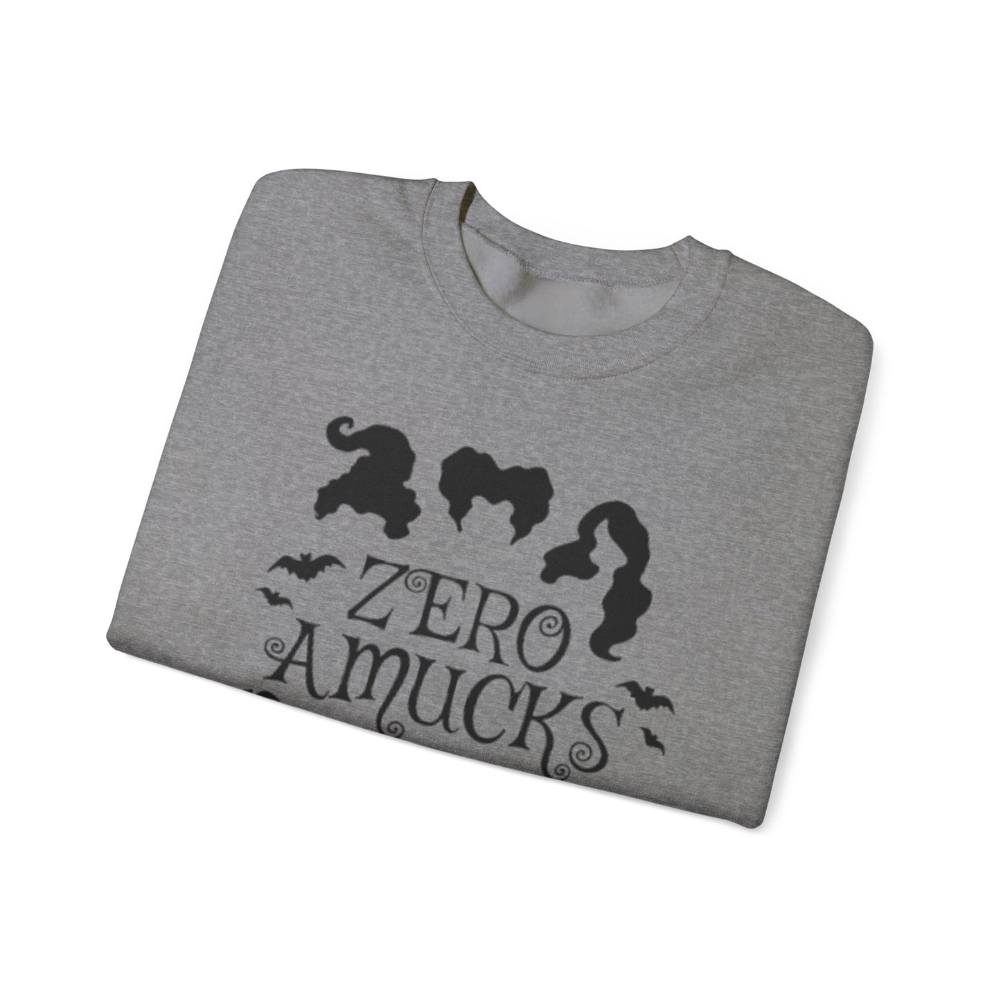 Zero Amucks Given - Crewneck Sweatshirt