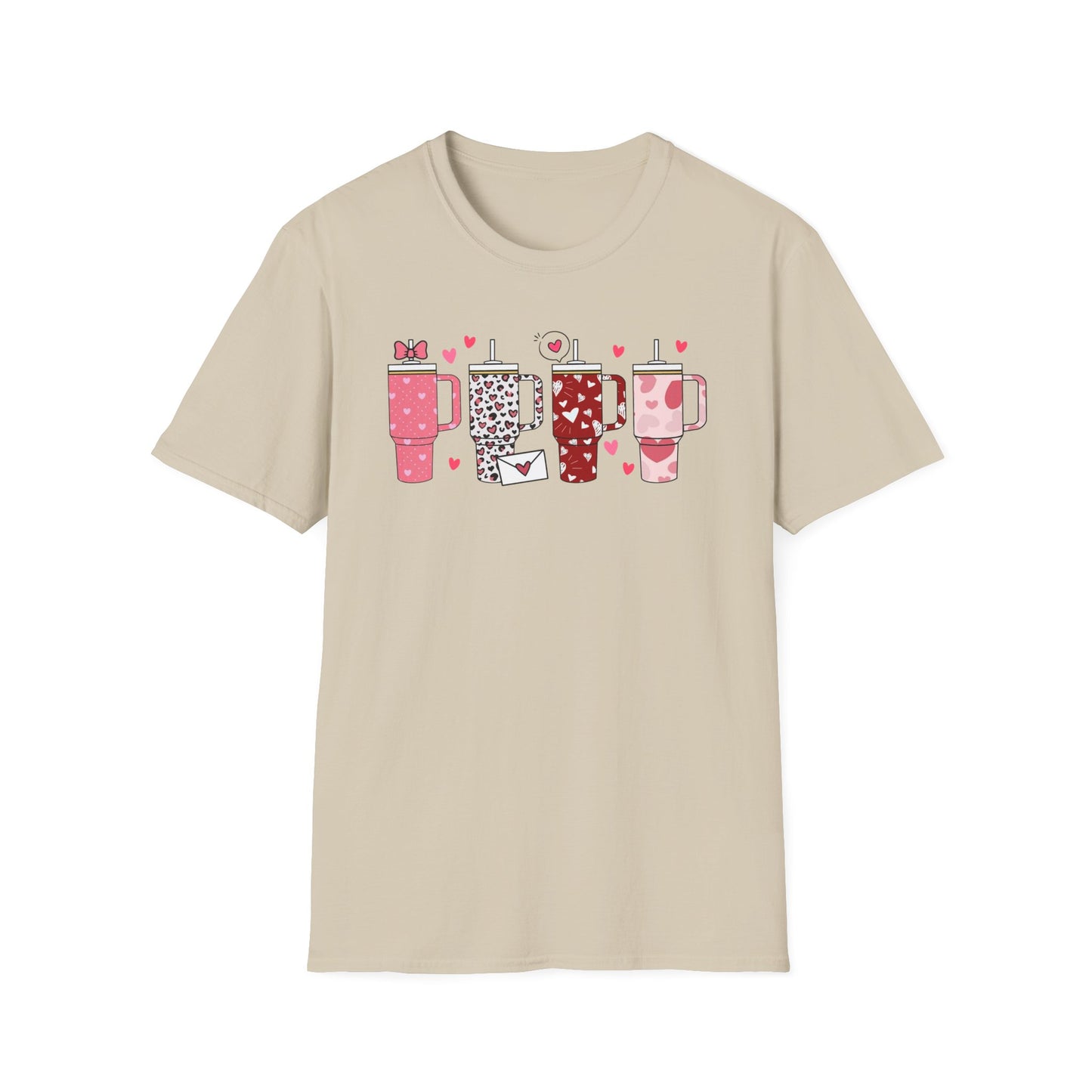 Valentine's Day Cup - Unisex Softstyle T-Shirt