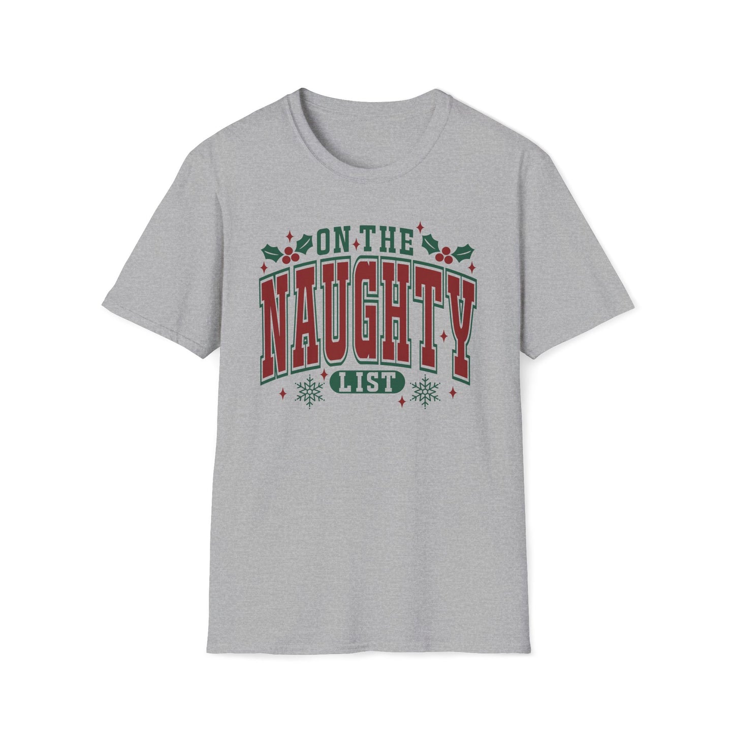 On the Naughty List - Unisex Softstyle T-Shirt