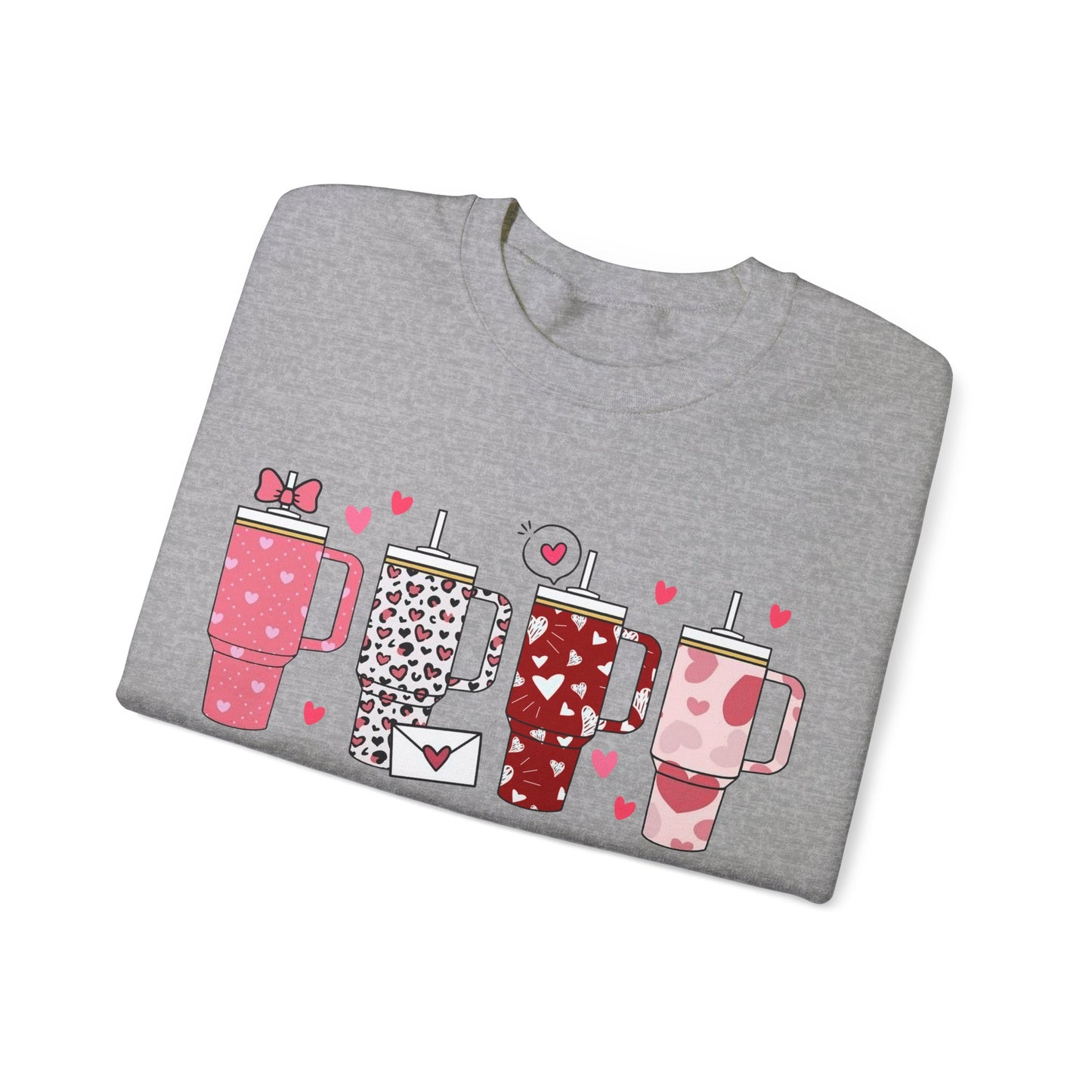 Valentine's Day Cup - Crewneck Sweatshirt