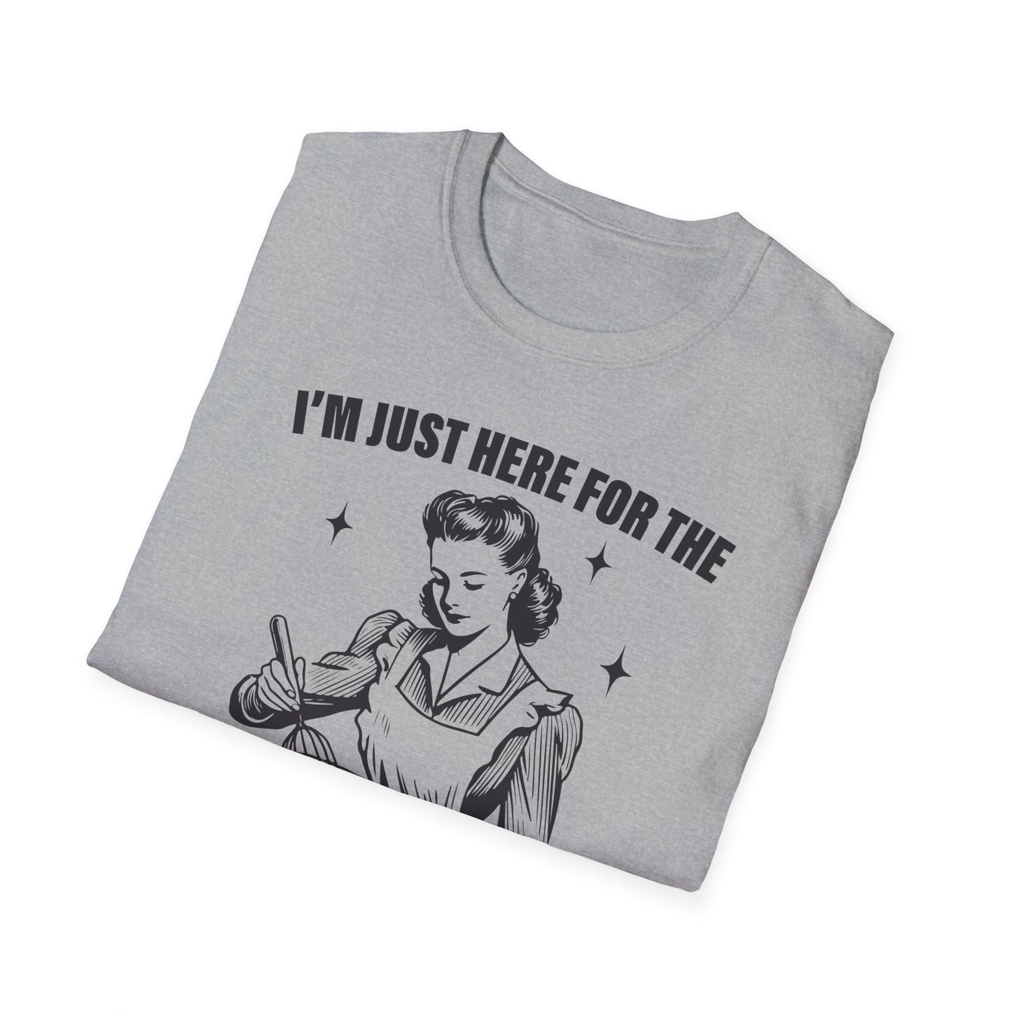 I'm Just Here for the Mashed Potatoes - Unisex Softstyle T-Shirt