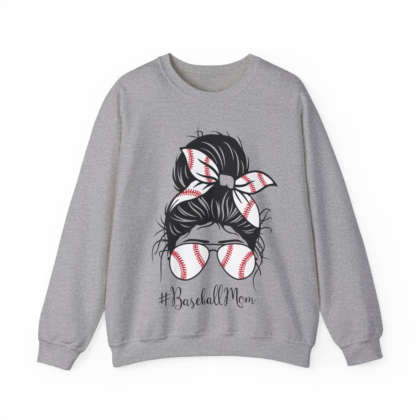 Baseball Mom - Crewneck Sweatshirt