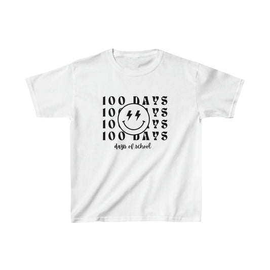 100 Days of School - Kids Heavy Cotton Tee