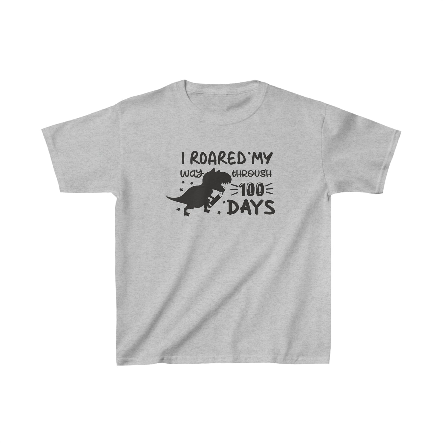 100 Day Rawr - Kids Heavy Cotton Tee