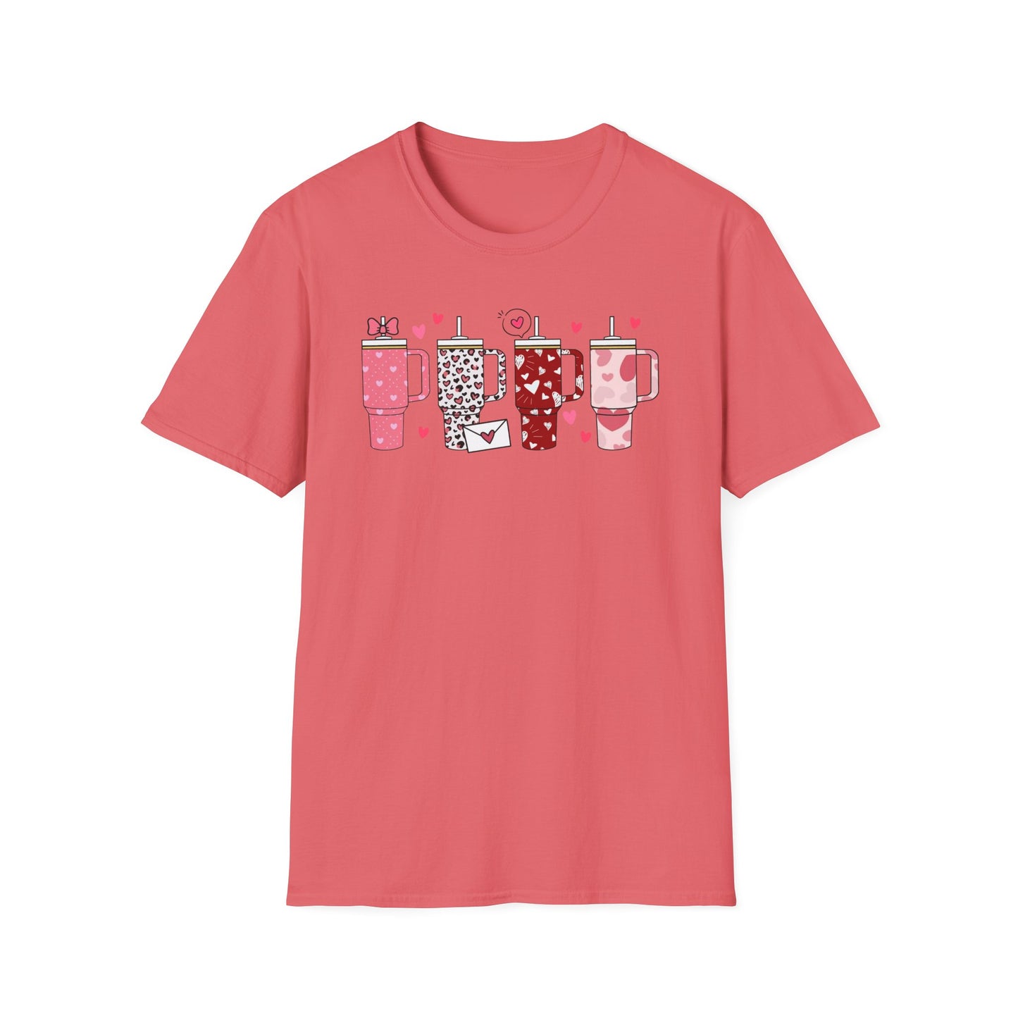 Valentine's Day Cup - Unisex Softstyle T-Shirt