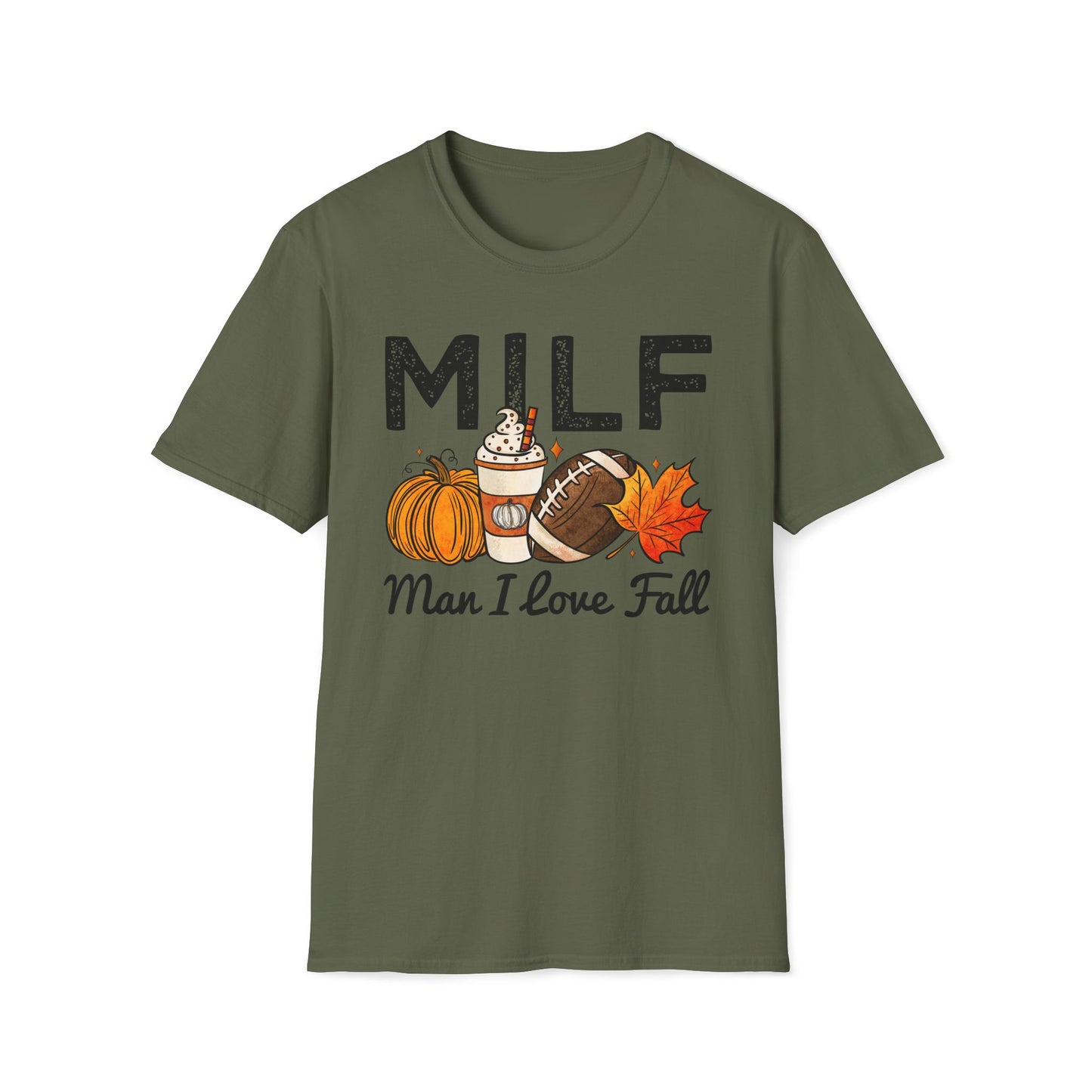 MILF Football - Unisex Softstyle T-Shirt