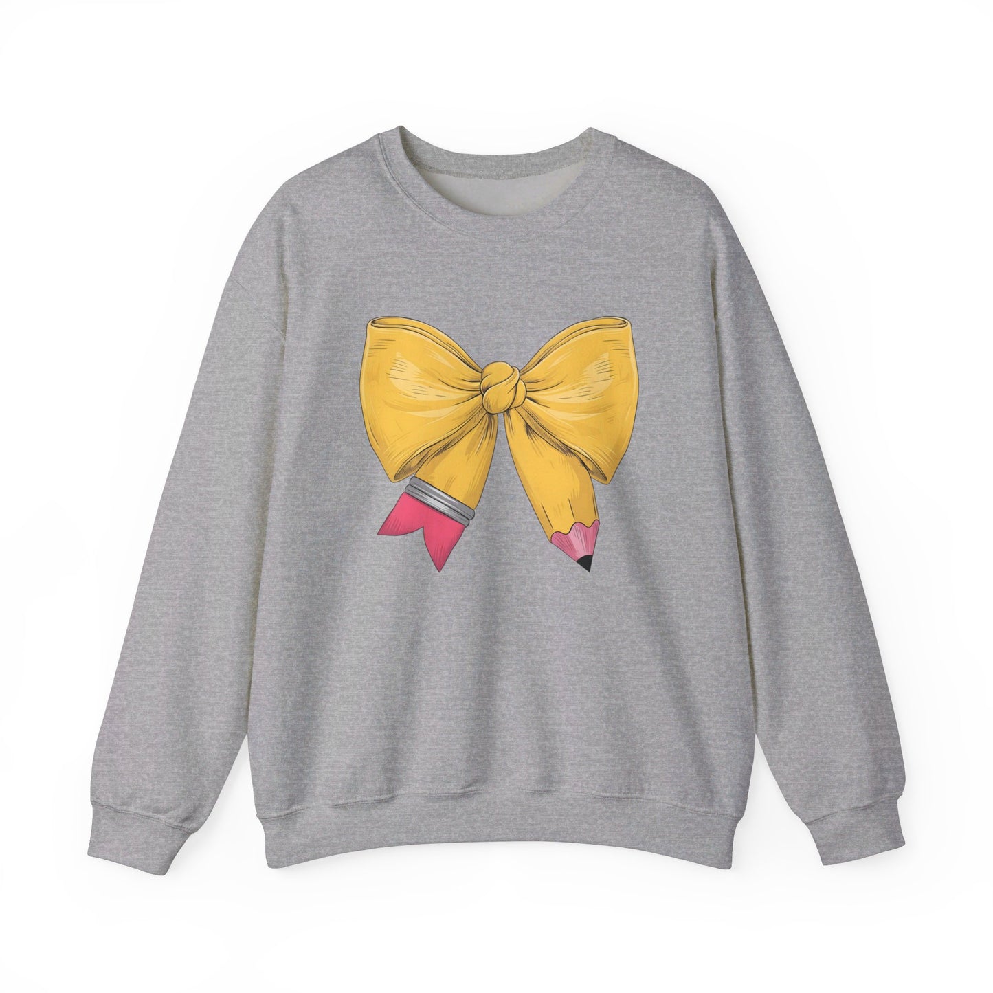 Pencil Bow - Crewneck Sweatshirt