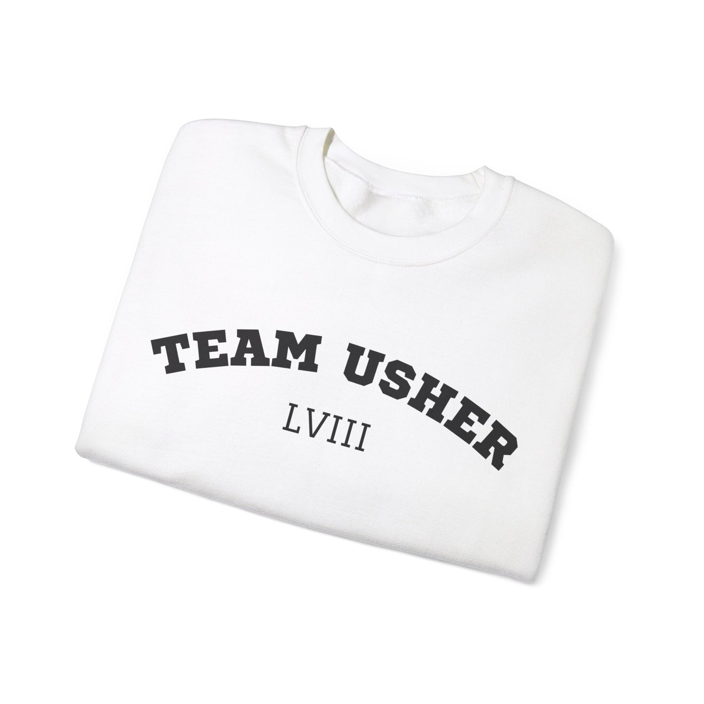 Team Usher - Crewneck Sweatshirt