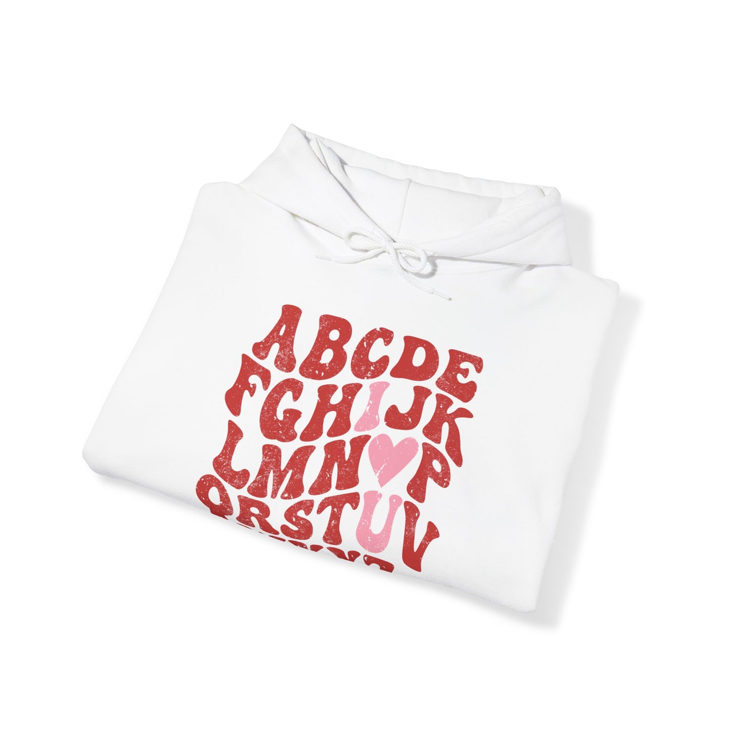 ABCD - I LOVE YOU - Hooded Sweatshirt