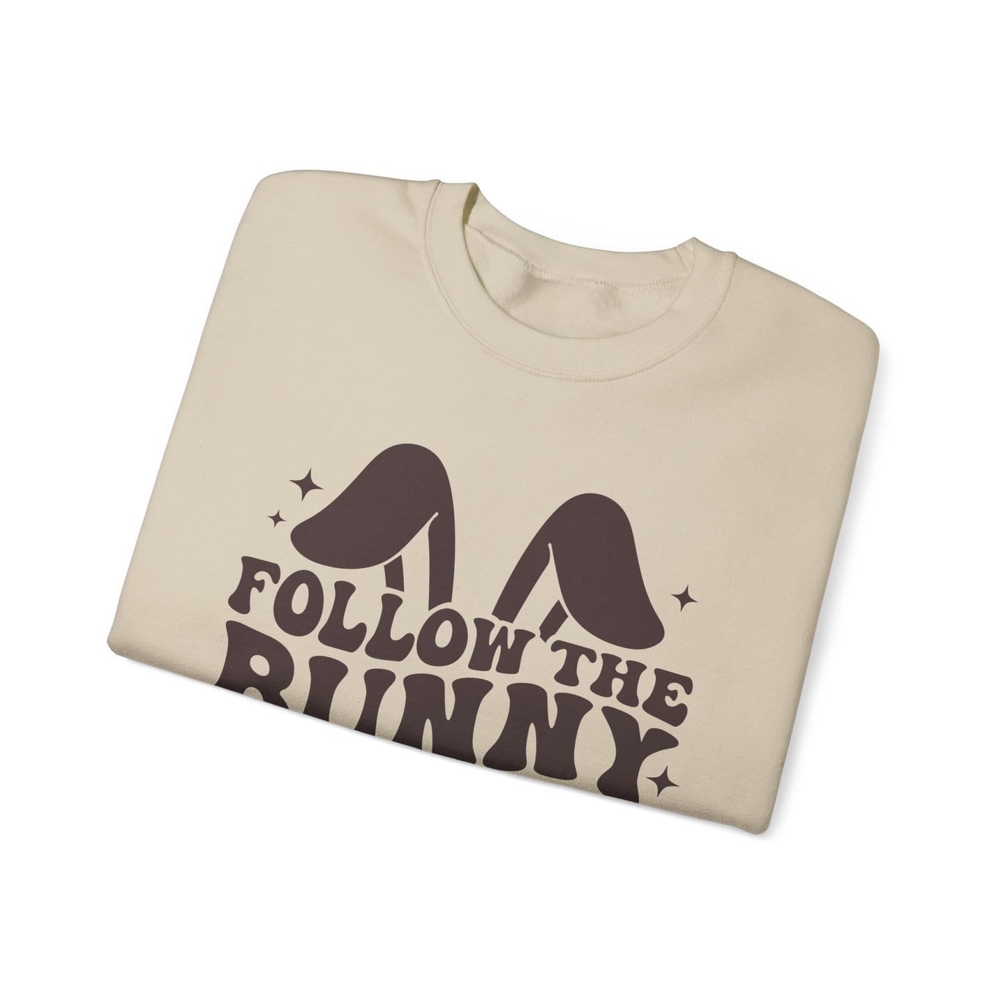 Follow the Bunny - Crewneck Sweatshirt